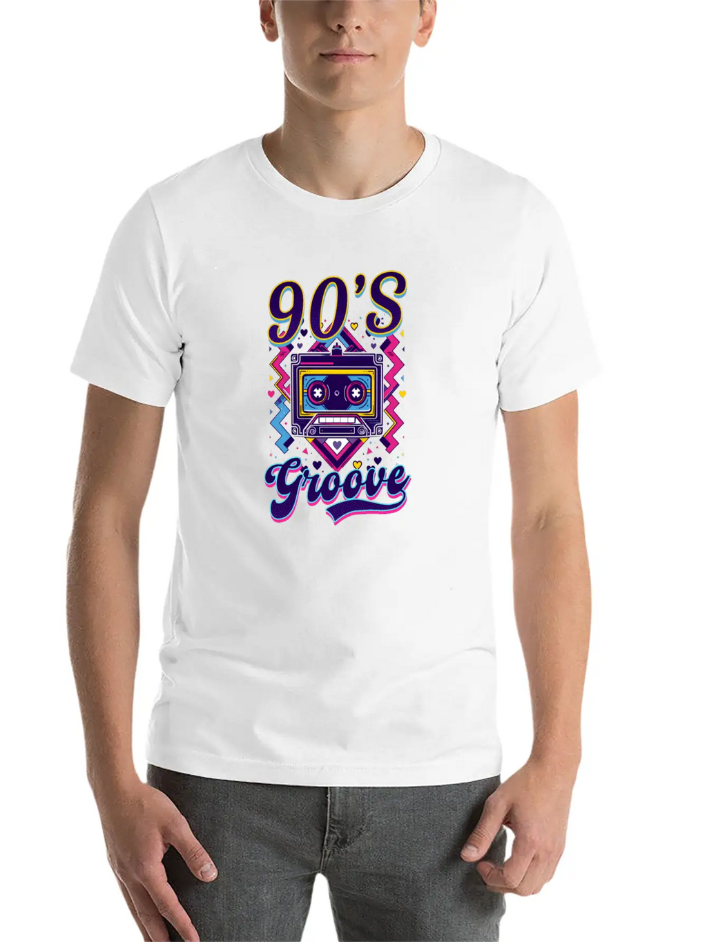 90s R&B 90'S Groove Unisex Casual T-Shirt – Clean Design For Daily Comfort