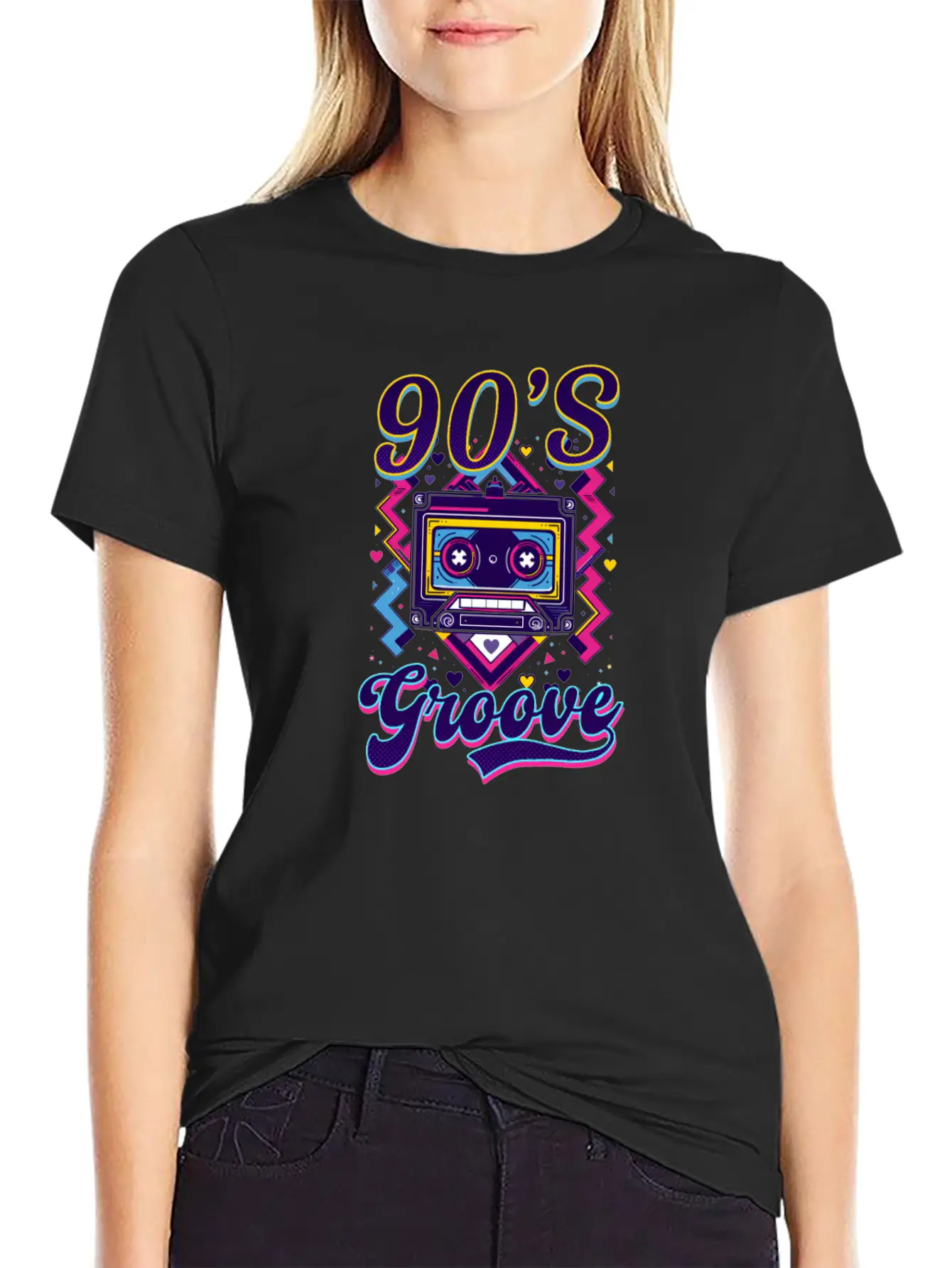 90s R&B 90'S Groove Unisex Casual T-Shirt – Clean Design For Daily Comfort