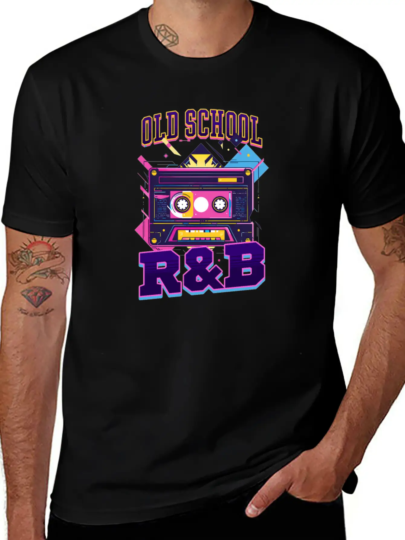90s R&B Old School R&B Unisex Cotton Tee – Relaxed Fit For Any Occasion