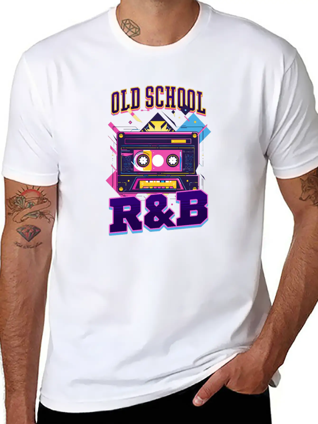 90s R&B Old School R&B Unisex Cotton Tee – Relaxed Fit For Any Occasion