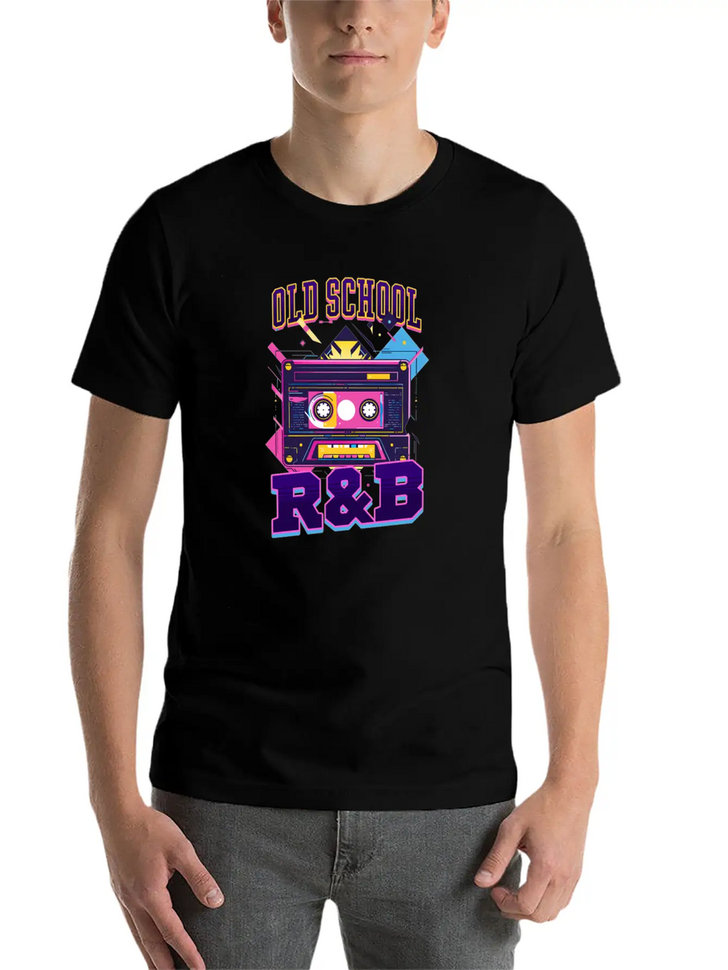 90s R&B Old School R&B Unisex Cotton Tee – Relaxed Fit For Any Occasion