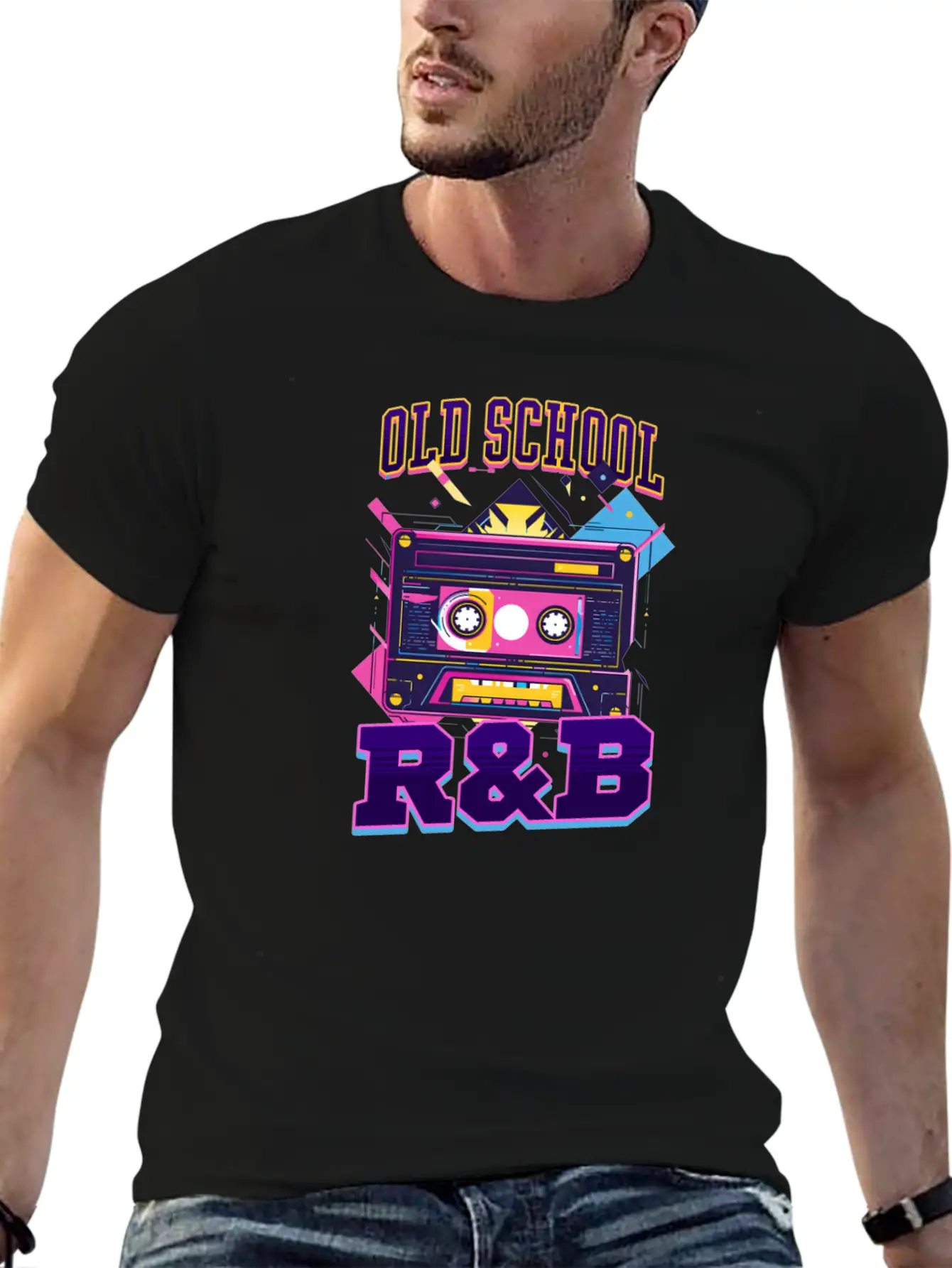 90s R&B Old School R&B Unisex Cotton Tee – Relaxed Fit For Any Occasion
