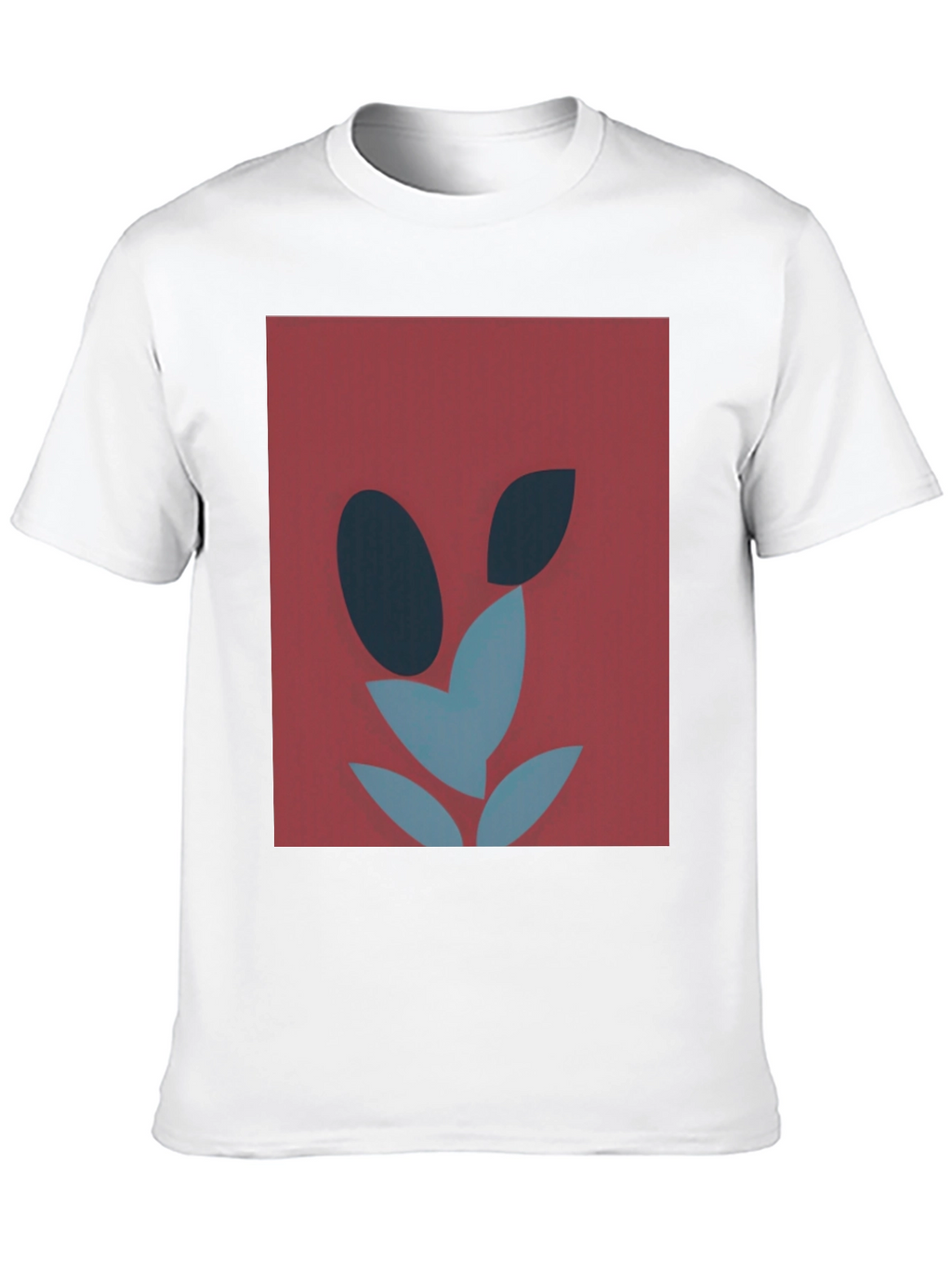 Abstract Floral Graphic T-Shirt