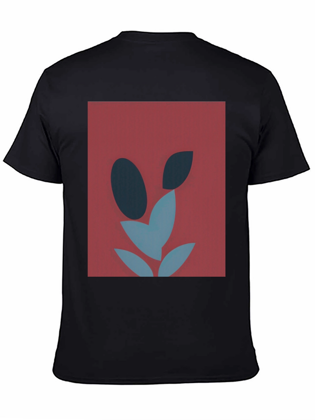 Abstract Floral Graphic T-Shirt
