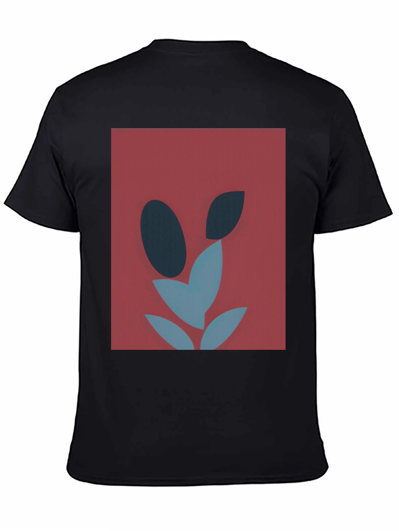 Abstract Floral Graphic T-Shirt