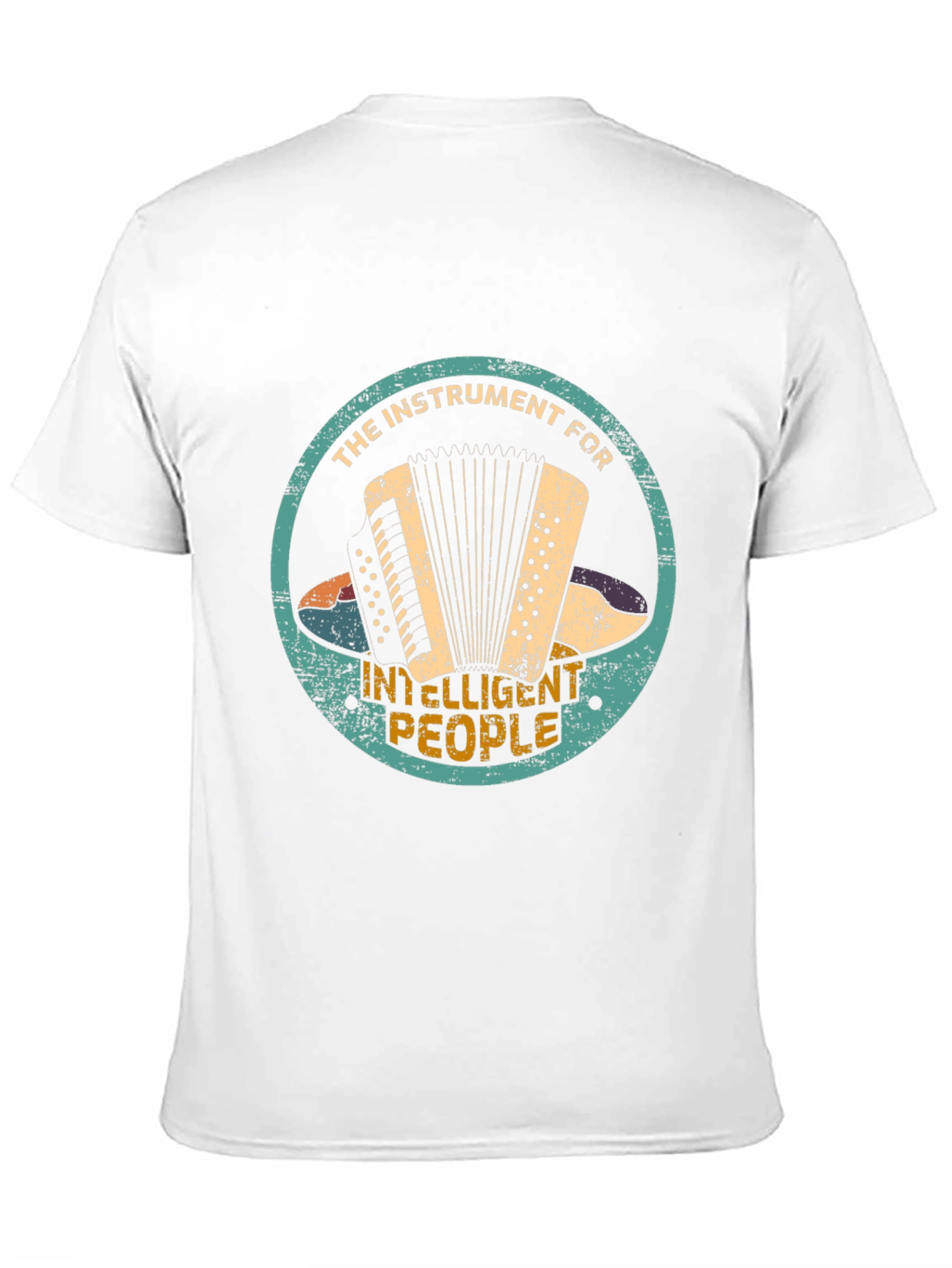 Accordion Player T-Shirt - Instrument for Smart People!