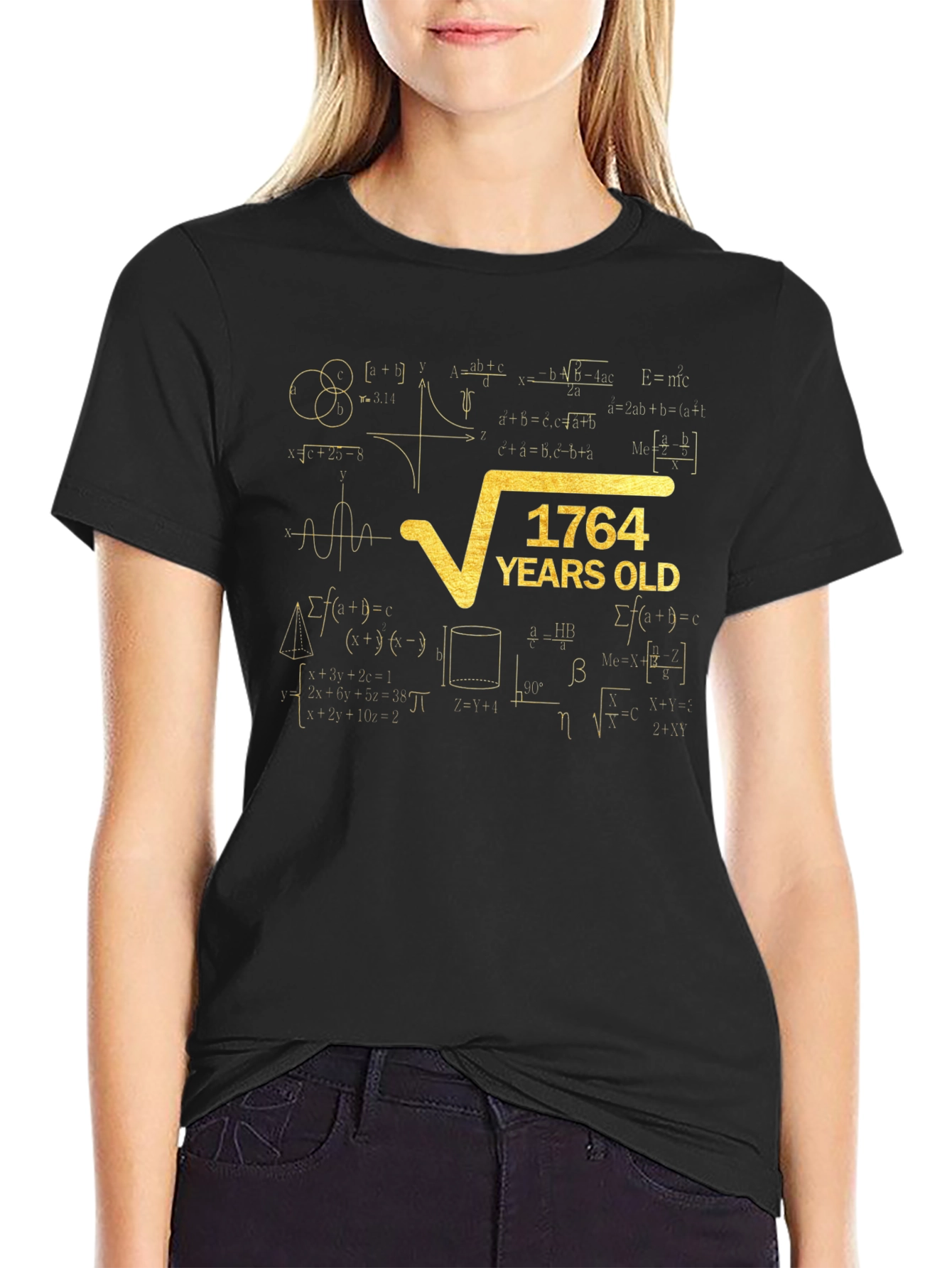 1764 Years Old Math Formula T-Shirt