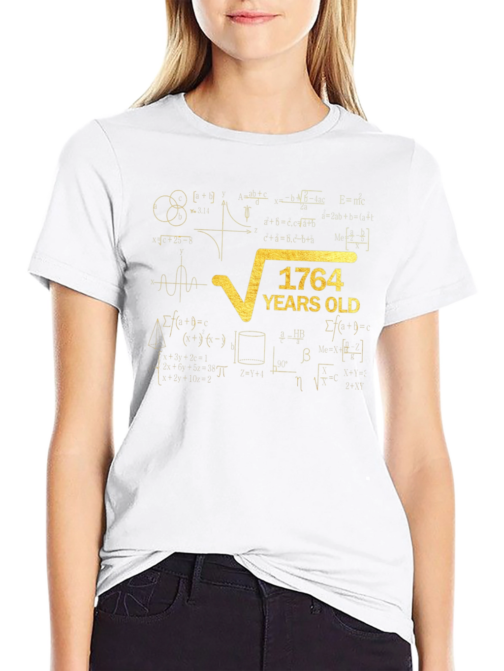 1764 Years Old Math Formula T-Shirt