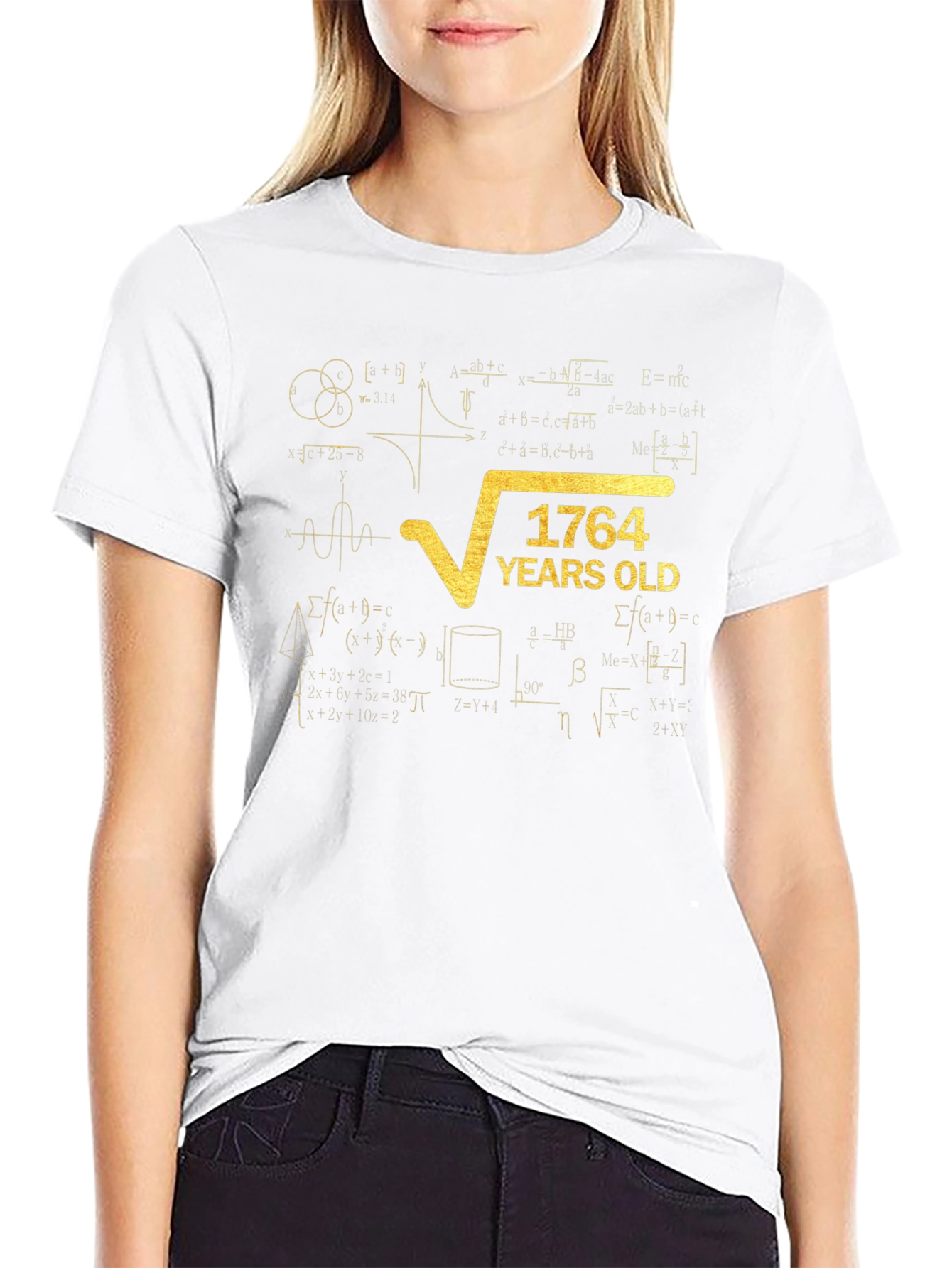 1764 Years Old Math Formula T-Shirt