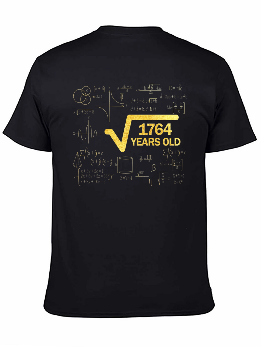 1764 Years Old Math Formula T-Shirt