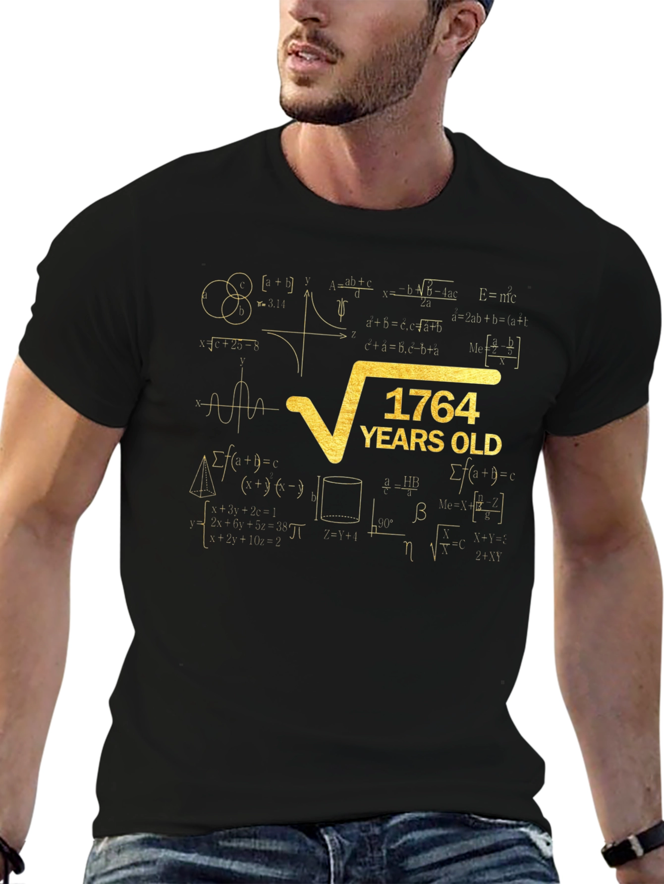 1764 Years Old Math Formula T-Shirt