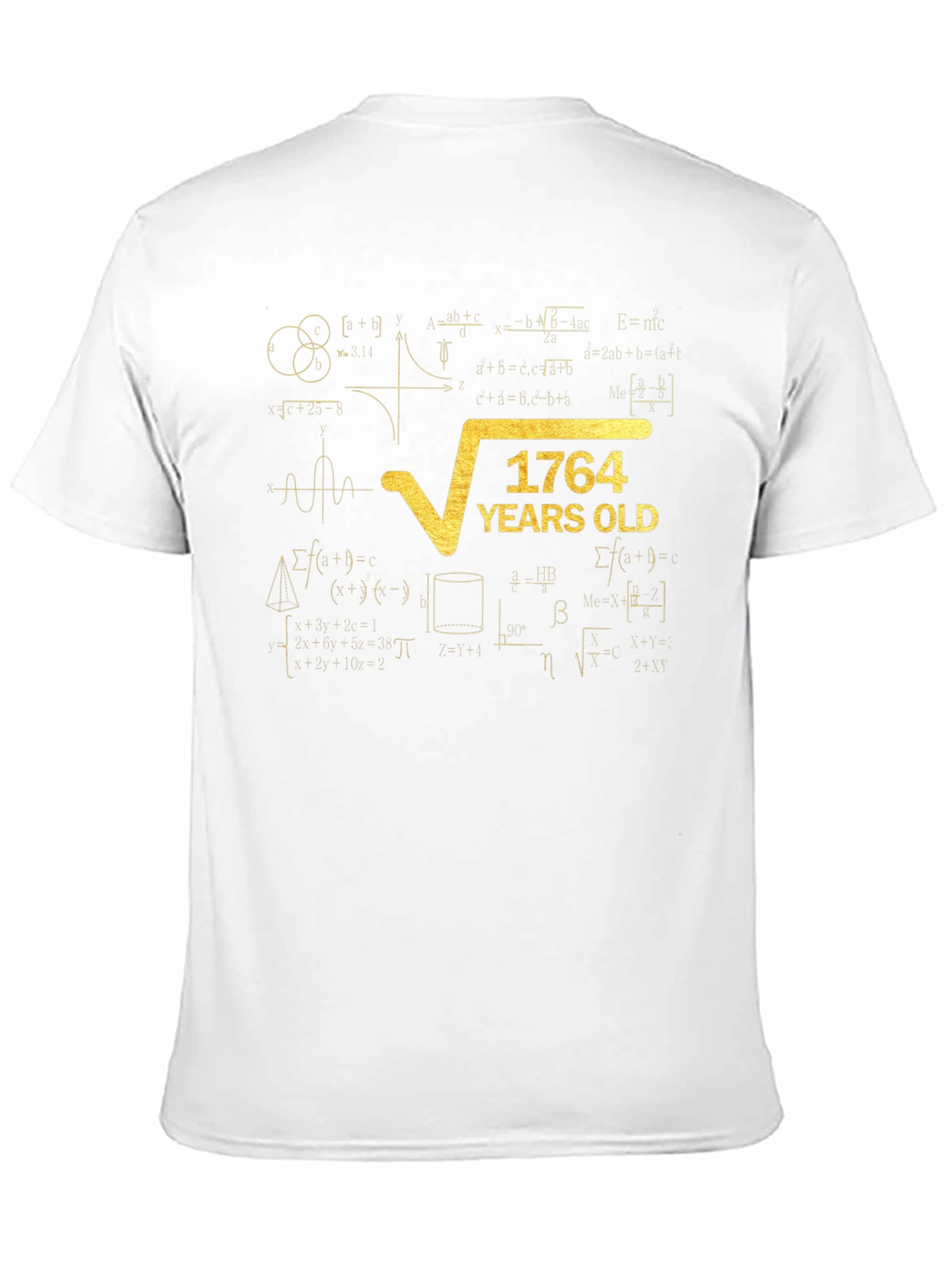 1764 Years Old Math Formula T-Shirt