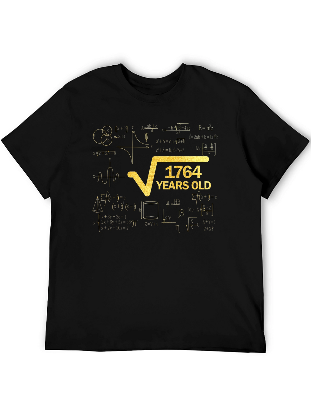 1764 Years Old Math Formula T-Shirt