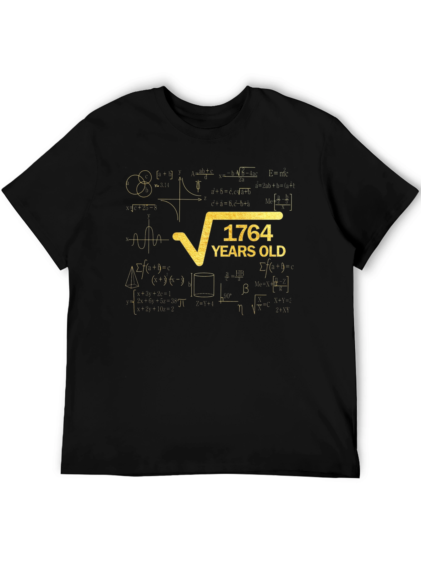 1764 Years Old Math Formula T-Shirt