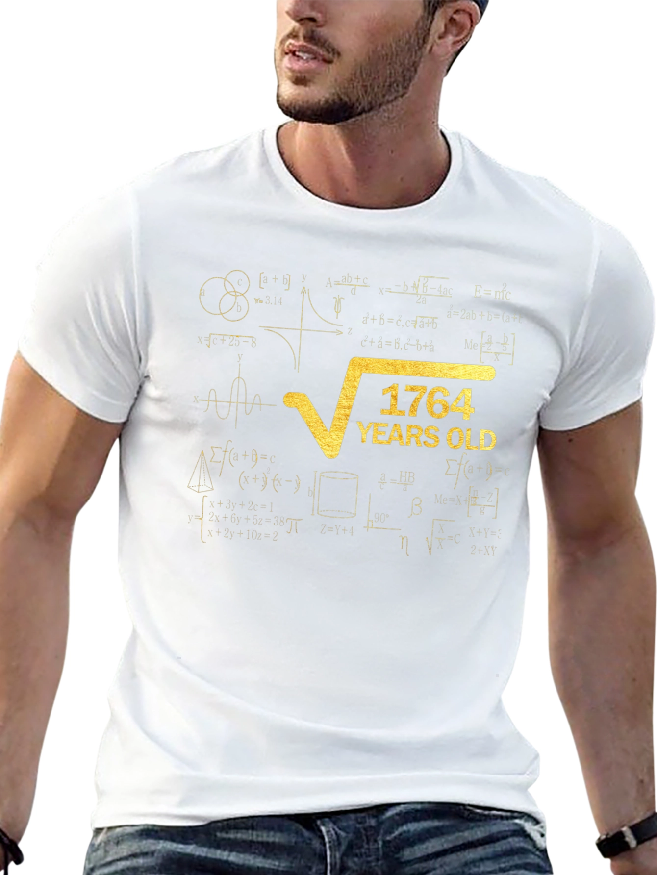 1764 Years Old Math Formula T-Shirt