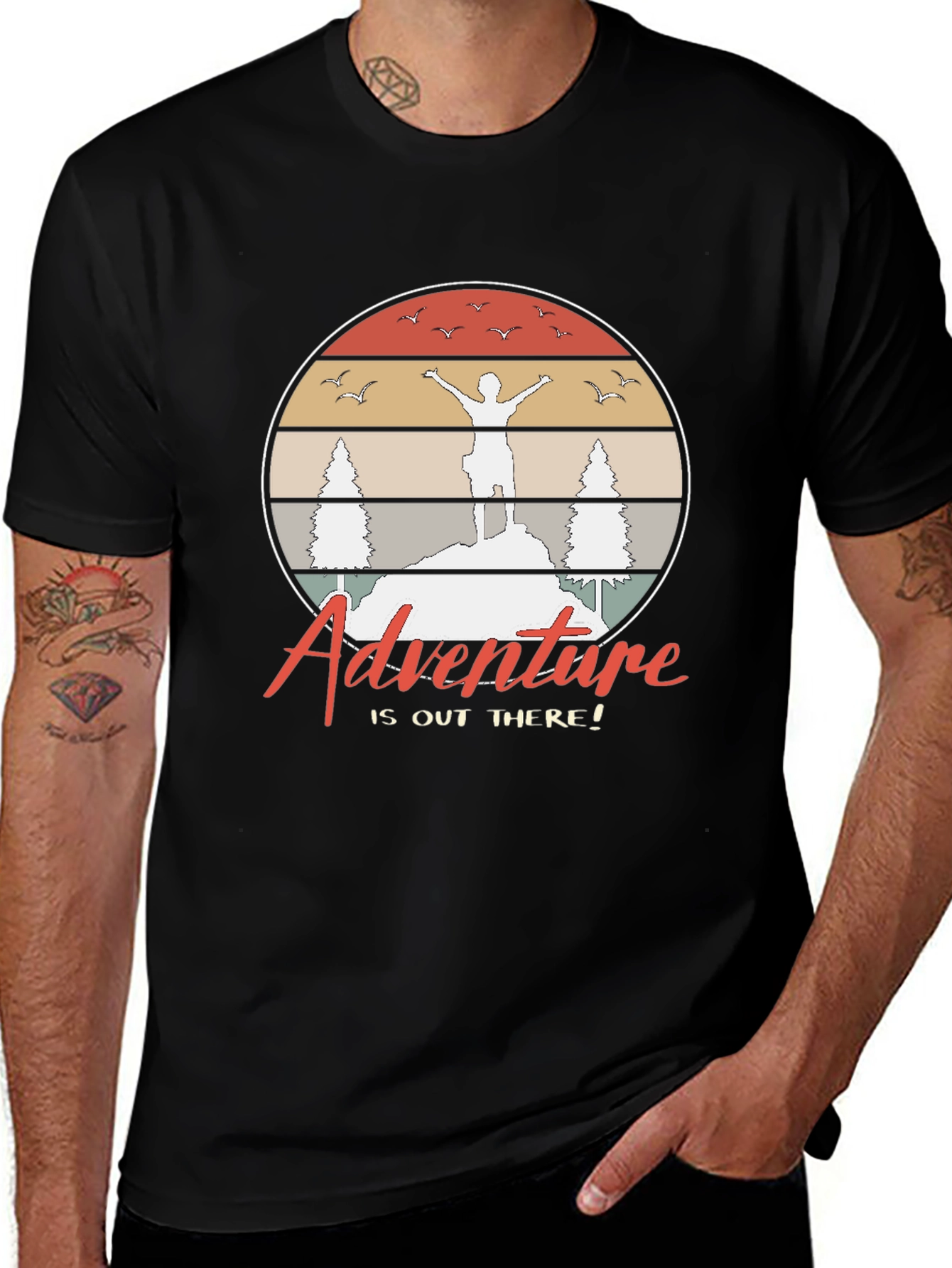 Adventure Awaits Graphic T-Shirt