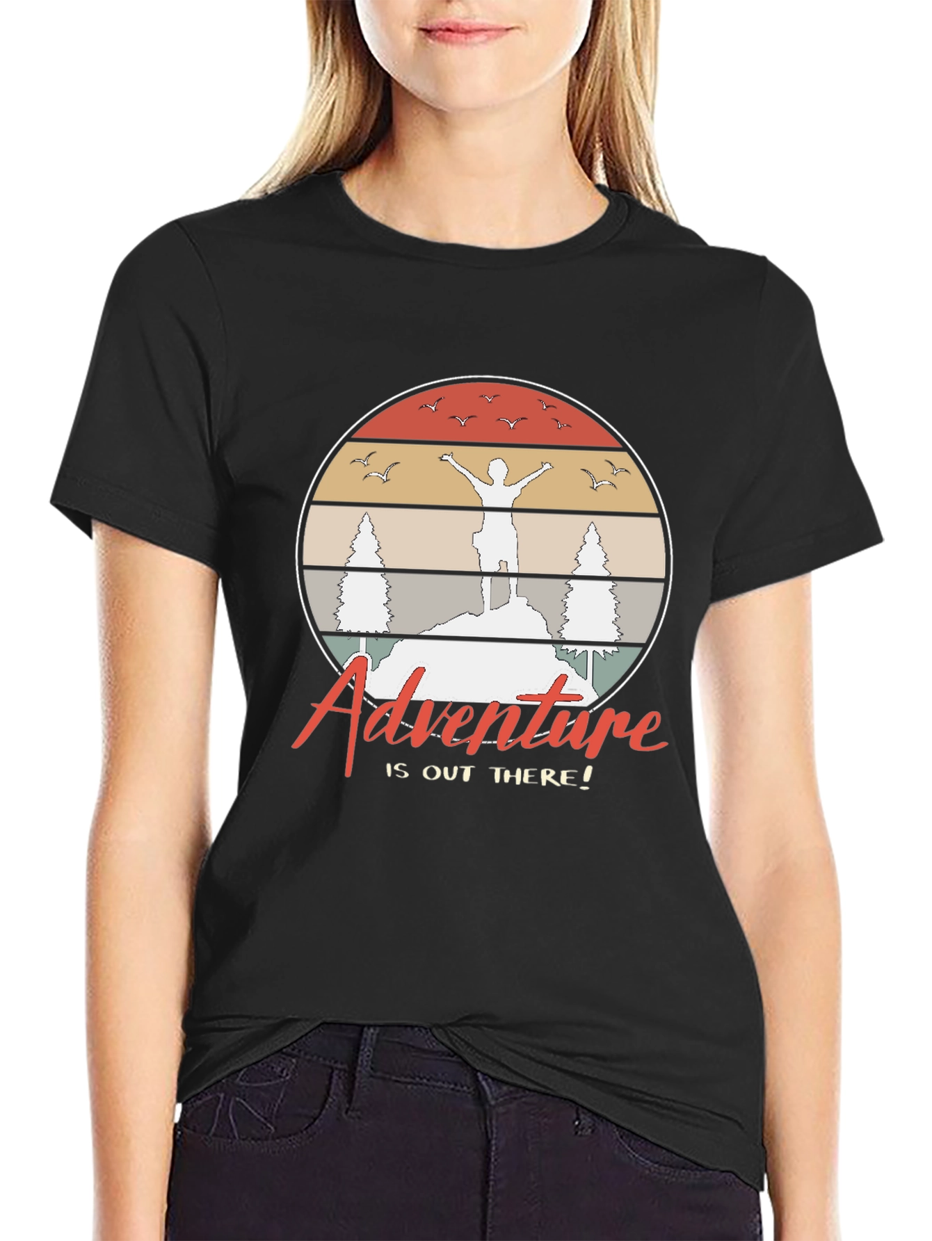 Adventure Awaits Graphic T-Shirt