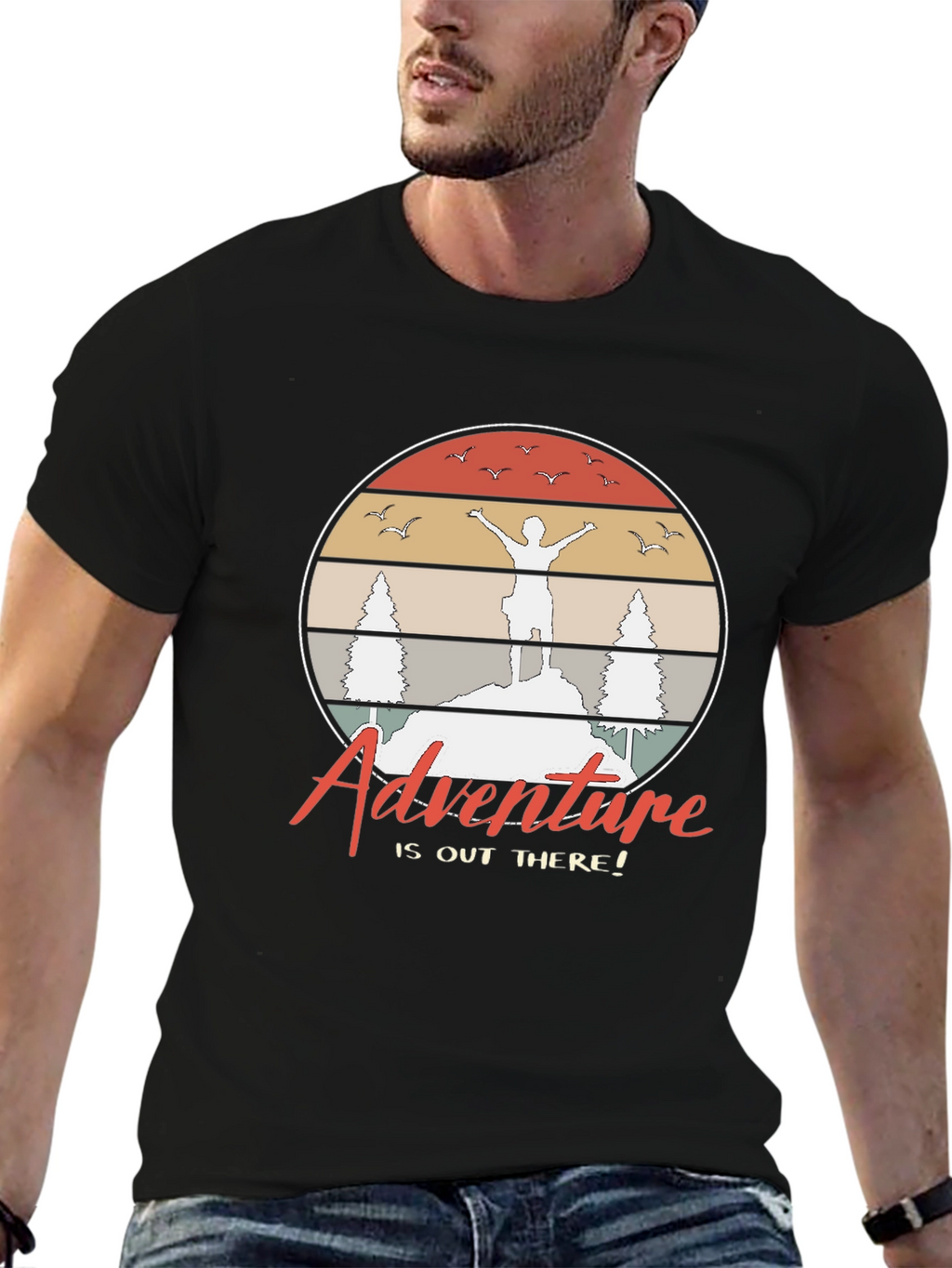 Adventure Awaits Graphic T-Shirt