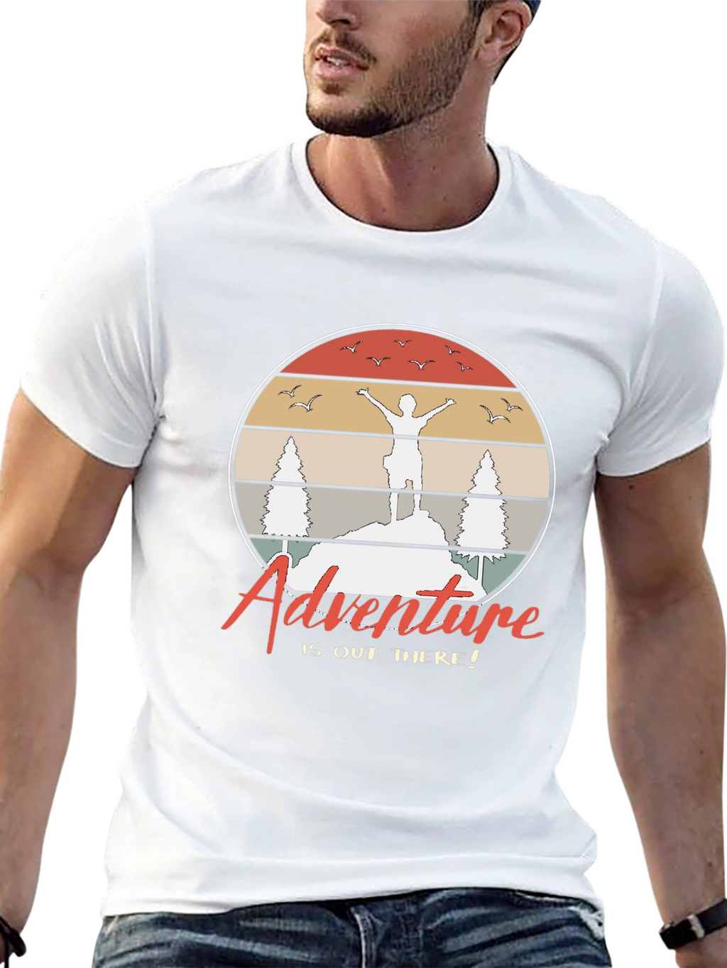 Adventure Awaits Graphic T-Shirt