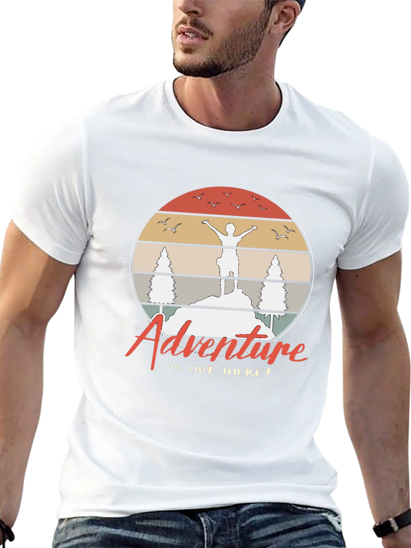 Adventure Awaits Graphic T-Shirt