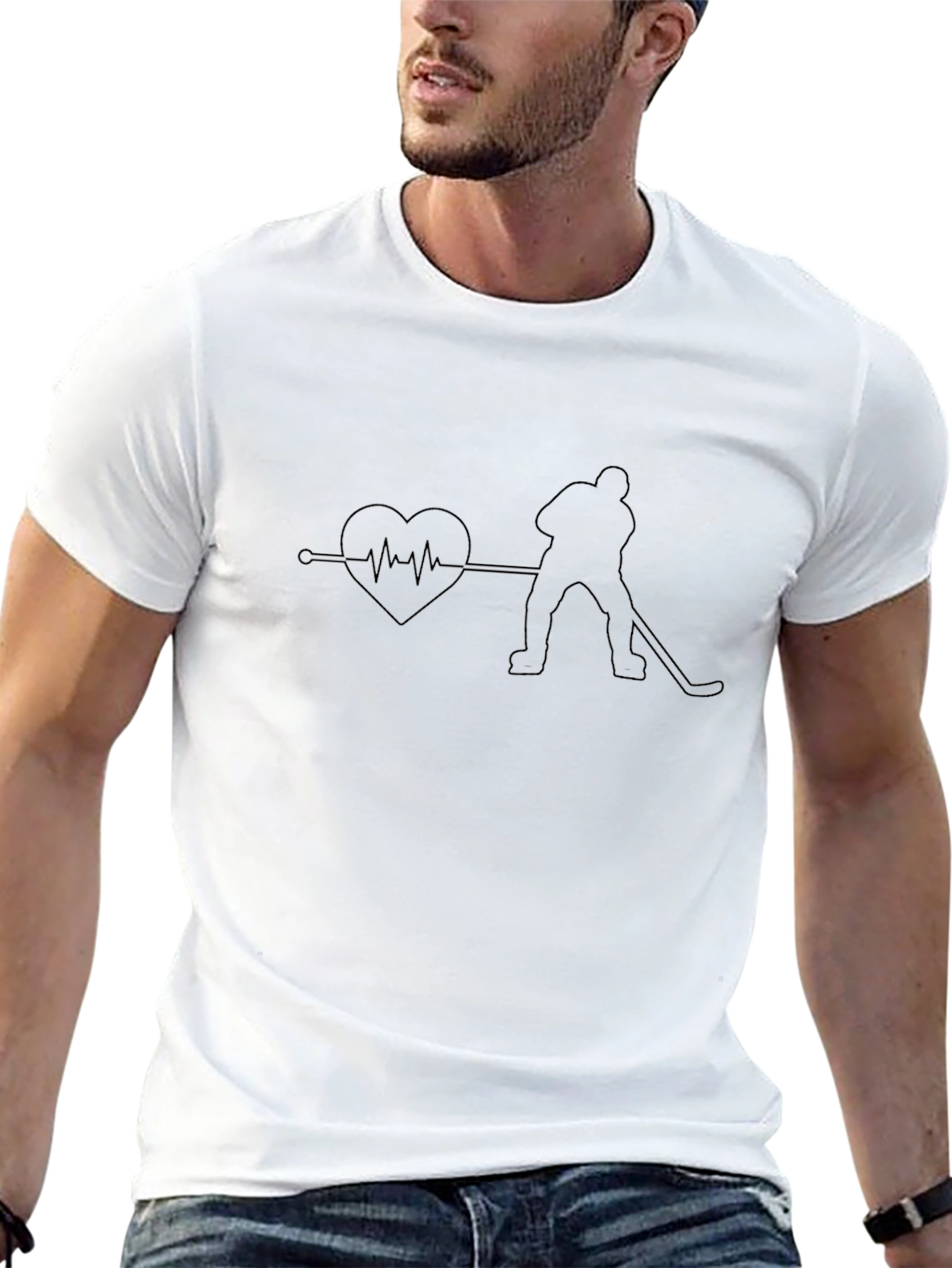 Hockey Heartbeat T-Shirt
