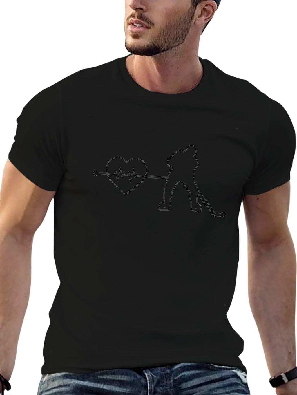Hockey Heartbeat T-Shirt