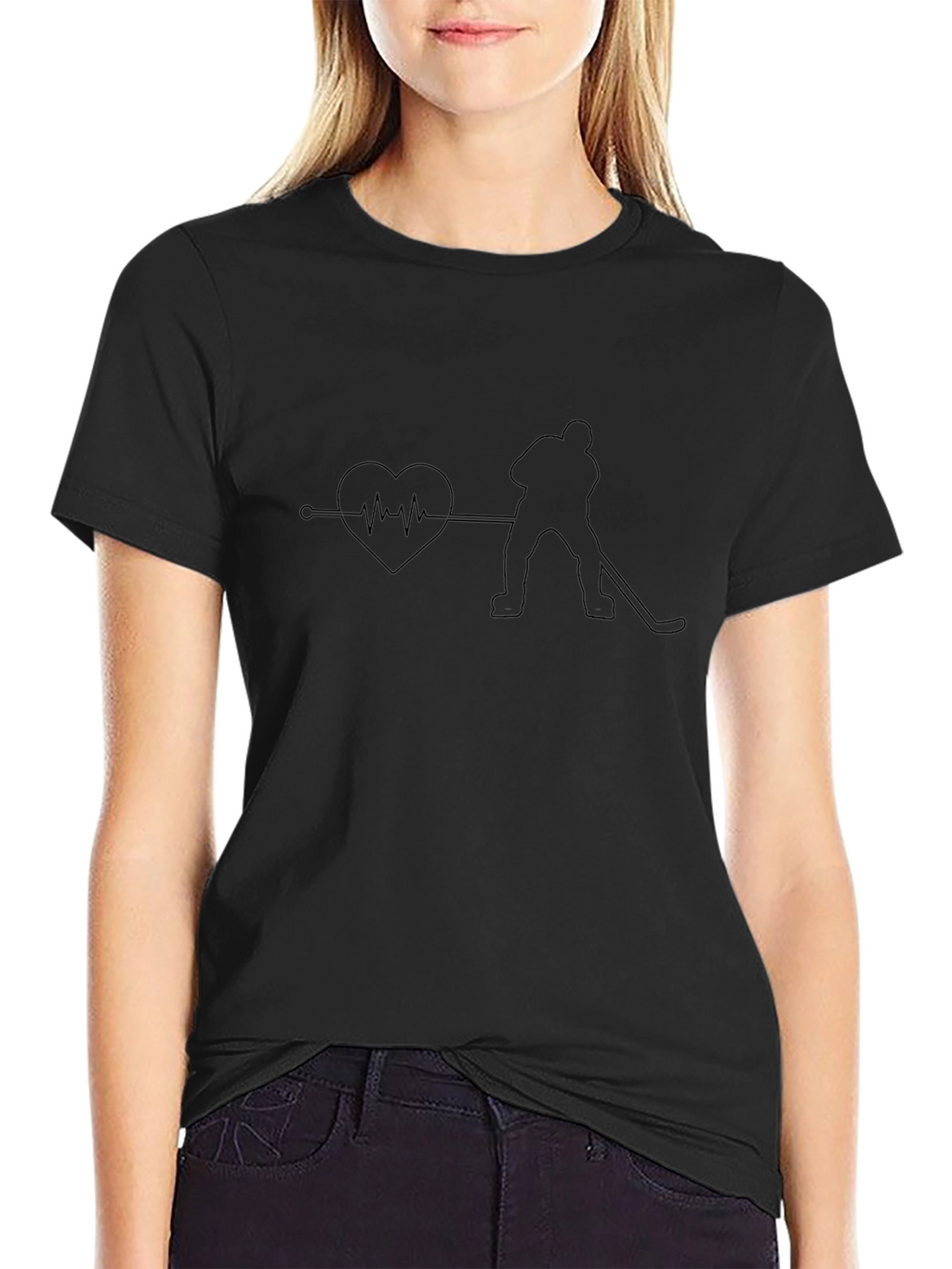 Hockey Heartbeat T-Shirt