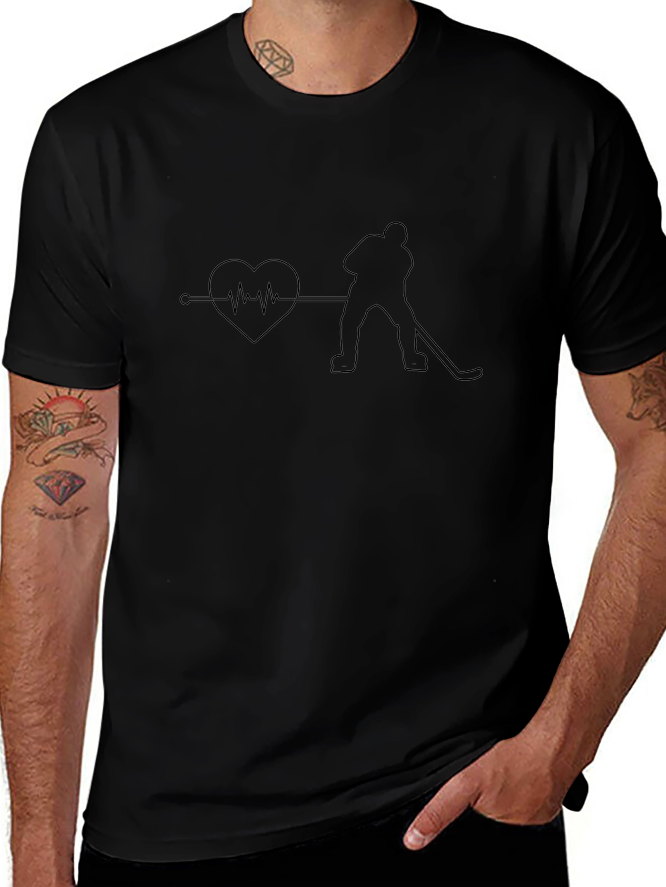 Hockey Heartbeat T-Shirt