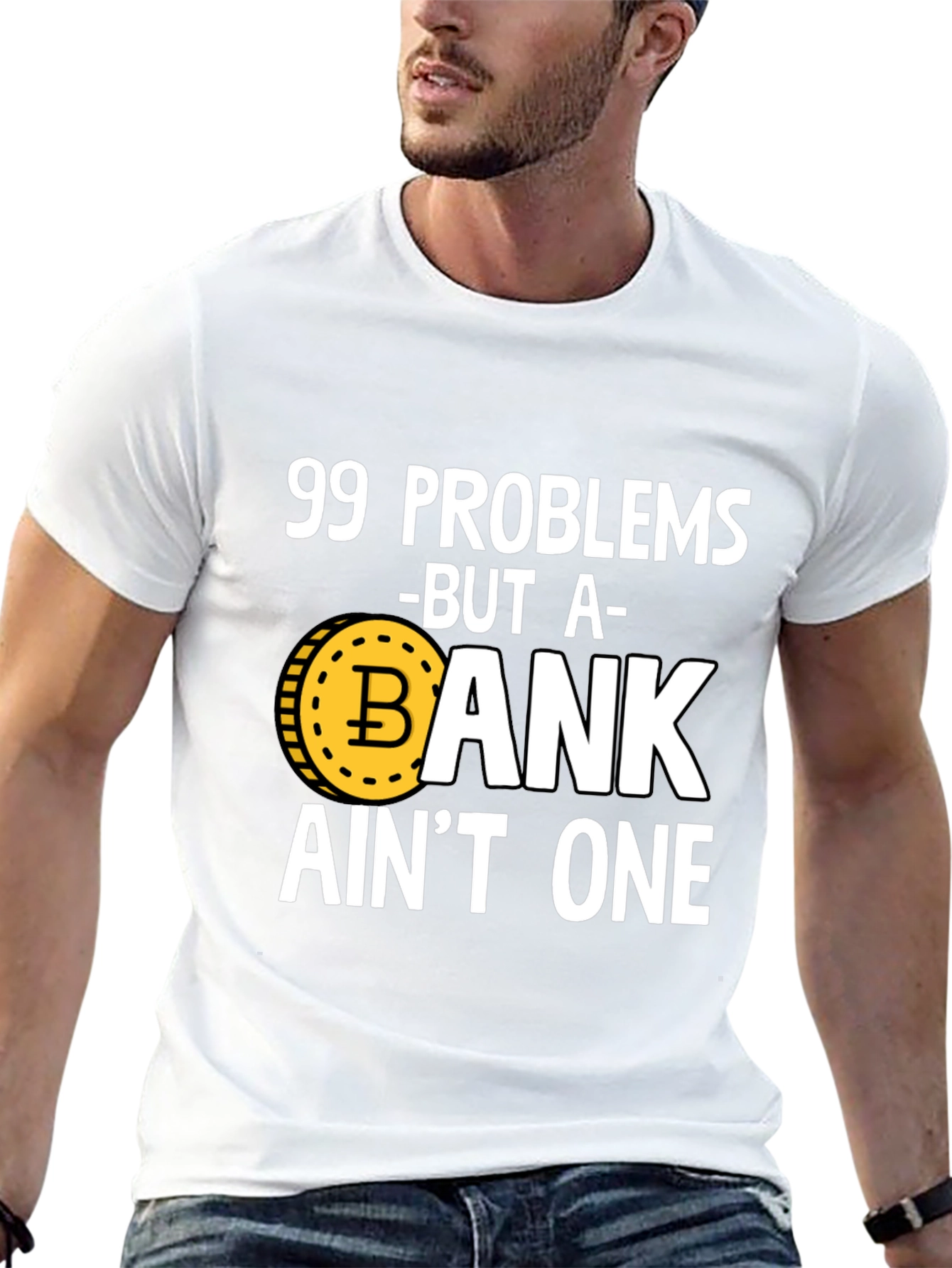 99 Problems Crypto T-Shirt - Bitcoin HODL