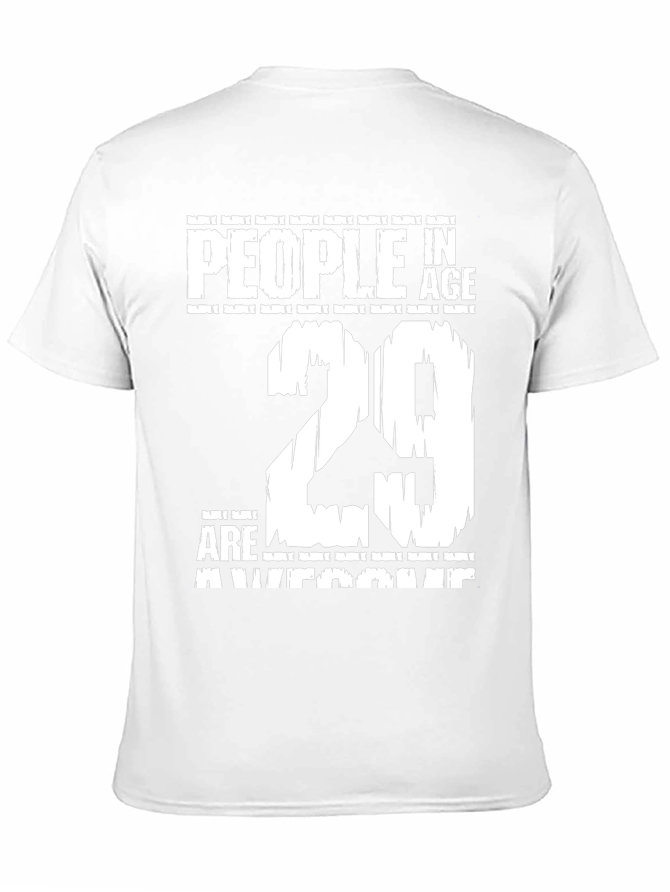 29th Birthday Awesome People T-Shirt