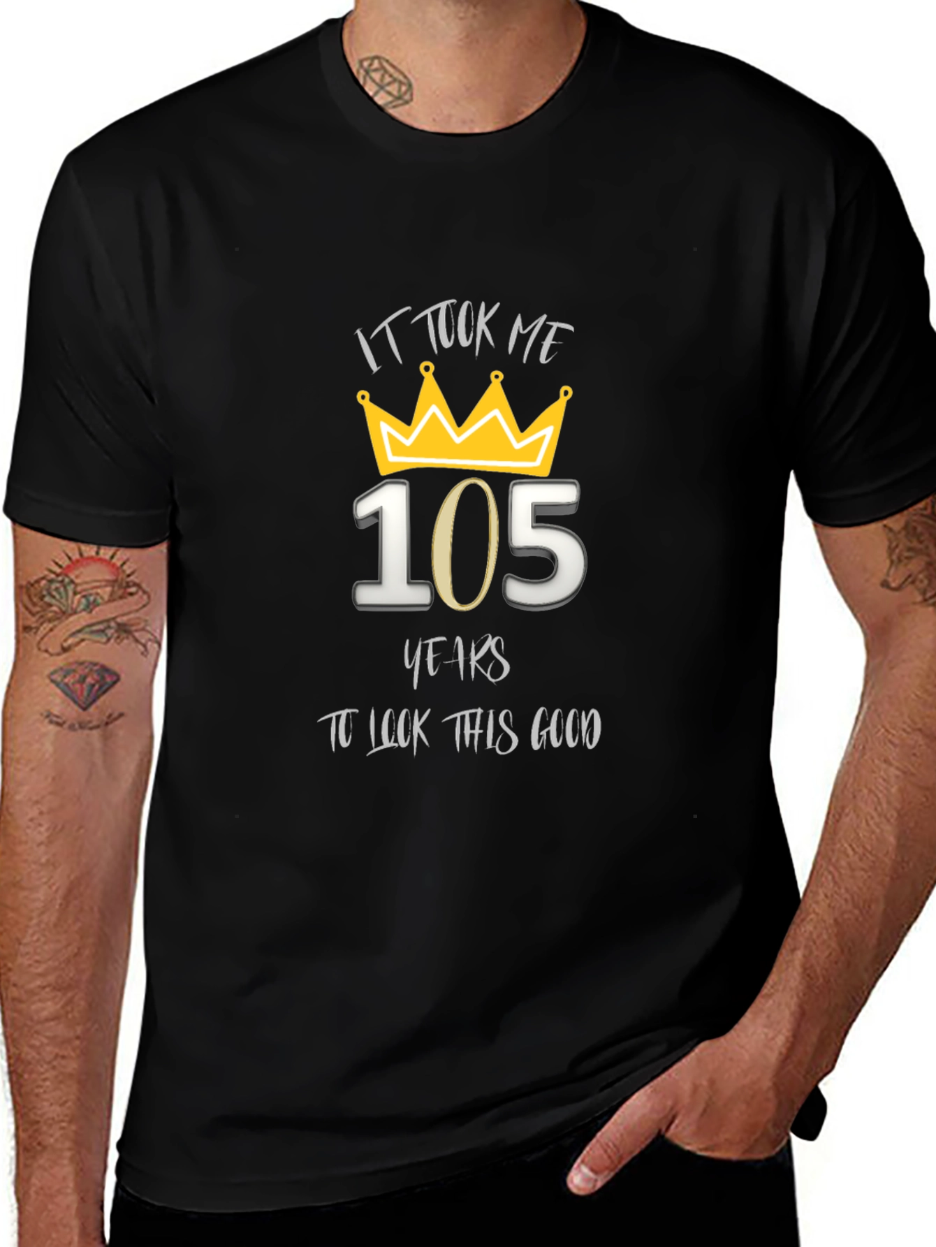 105th Birthday T-Shirt - It Took Me 105 Years