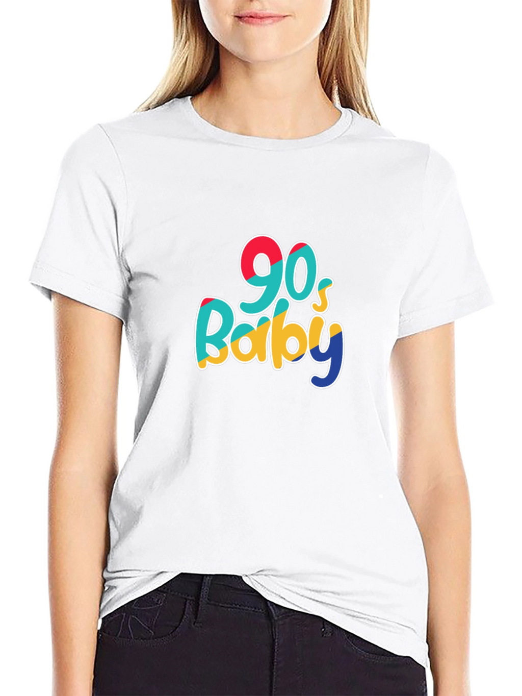 90s Baby Graphic Tee - Retro Style