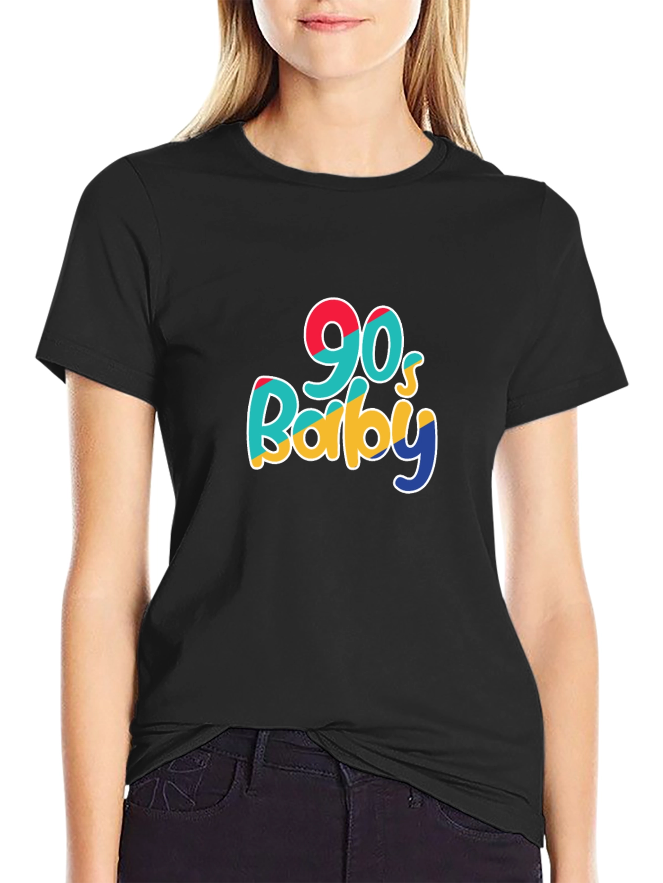 90s Baby Graphic Tee - Retro Style