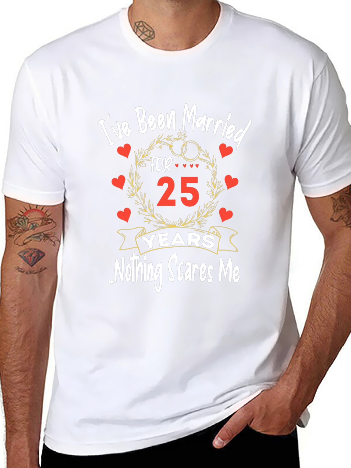 25th Anniversary T-Shirt - Nothing Scares Me!
