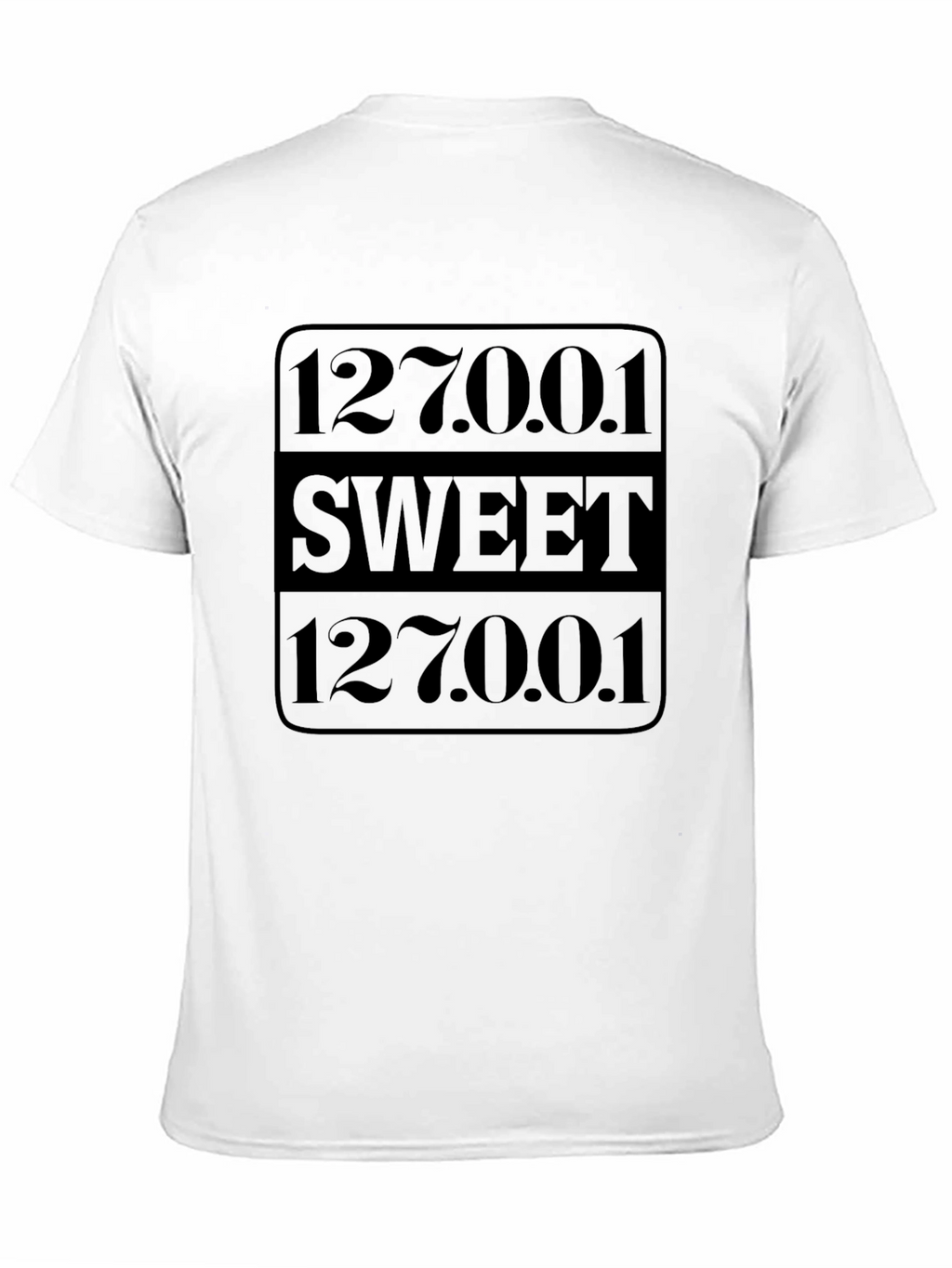 127.0.0.1 Sweet T-Shirt - Black