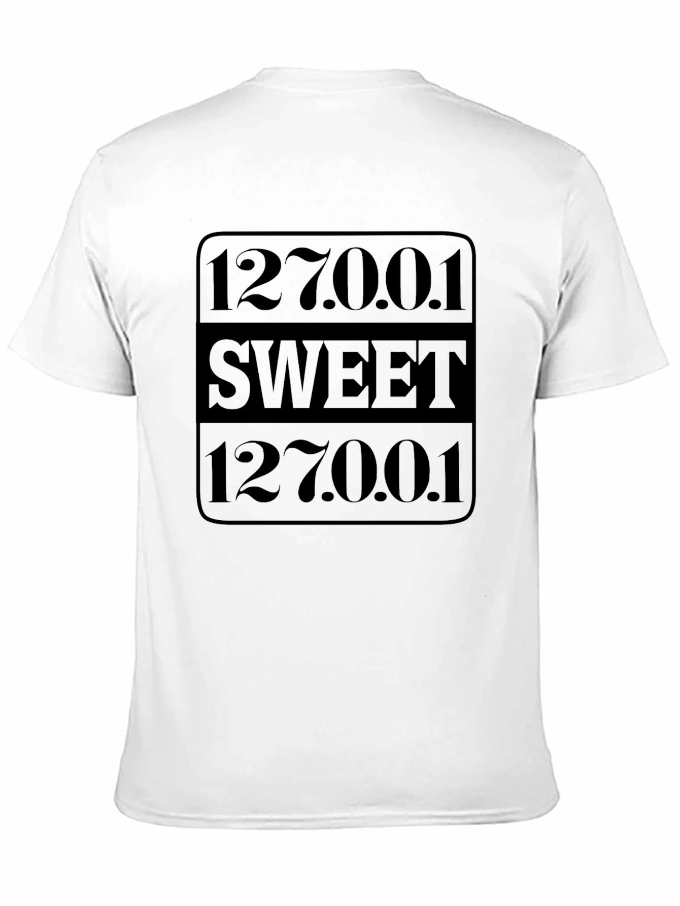 127.0.0.1 Sweet T-Shirt - Black