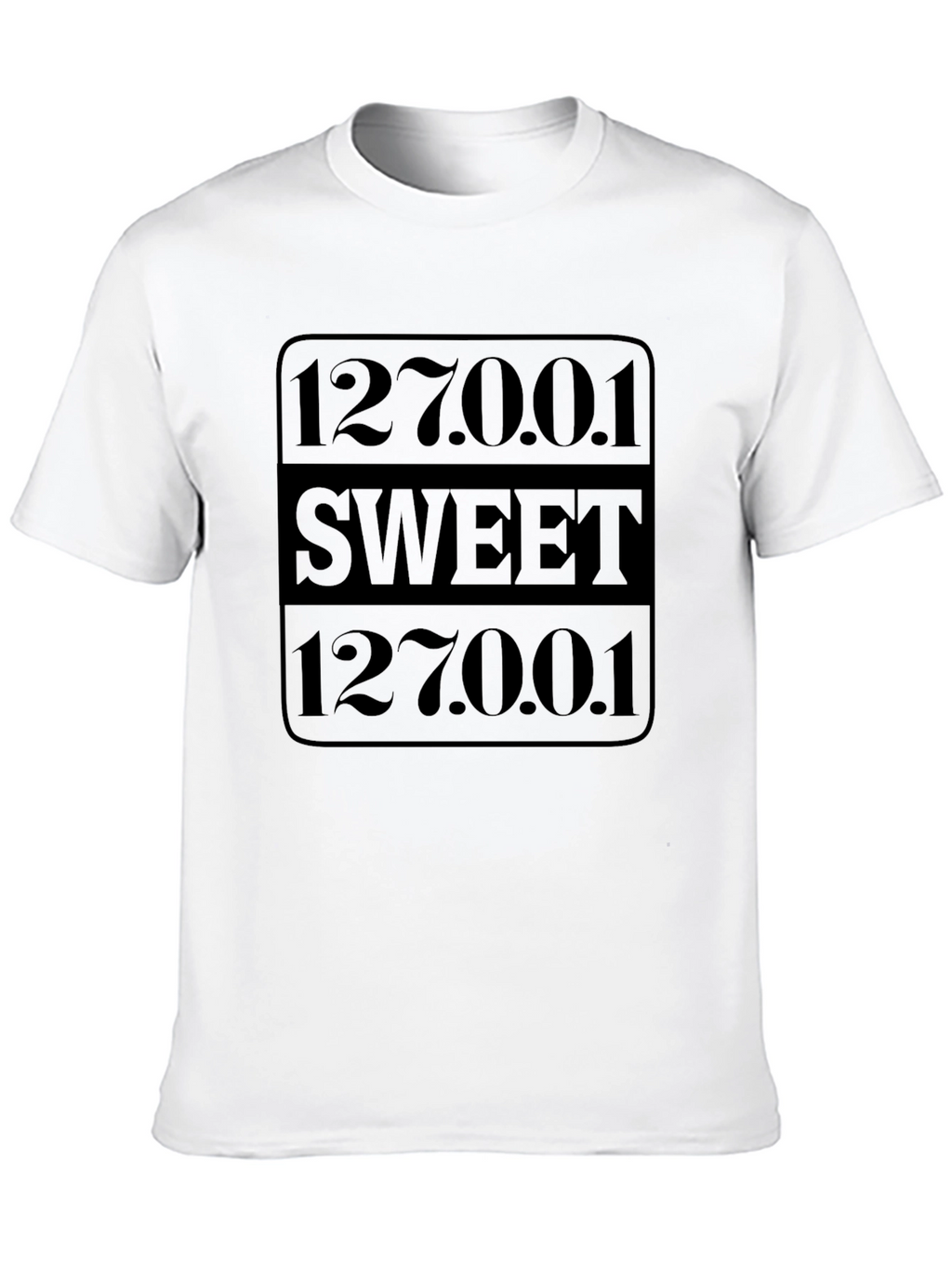 127.0.0.1 Sweet T-Shirt - Black