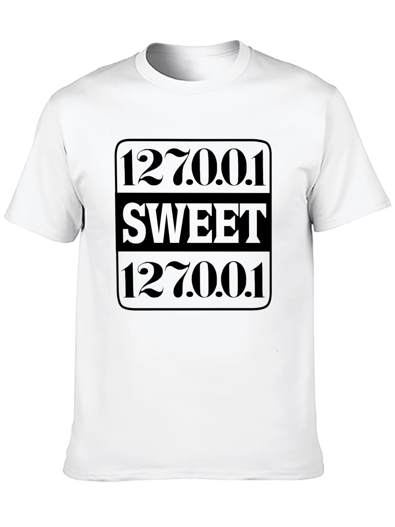 127.0.0.1 Sweet T-Shirt - Black