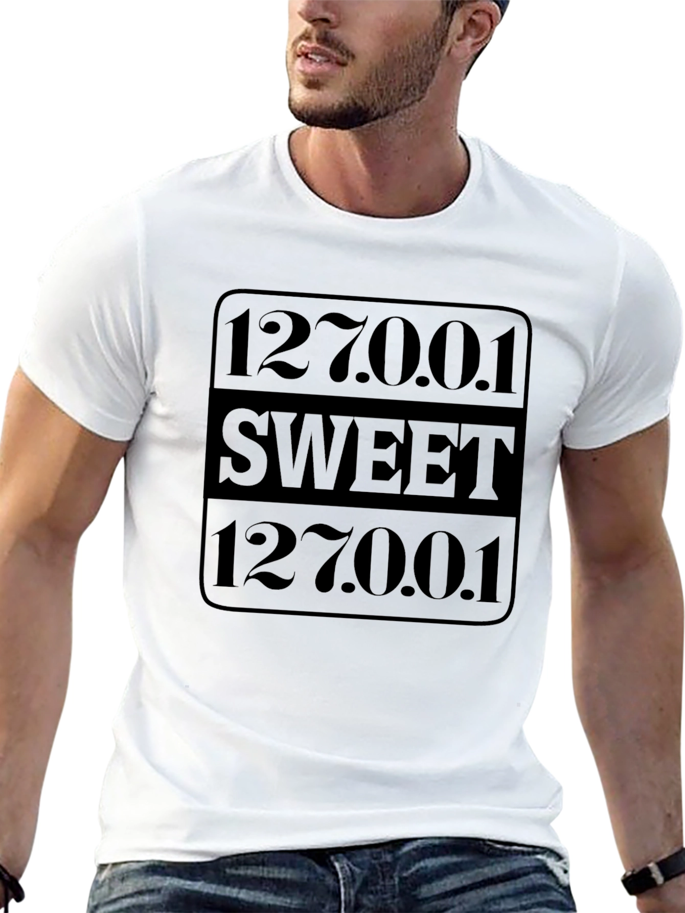 127.0.0.1 Sweet T-Shirt - Black