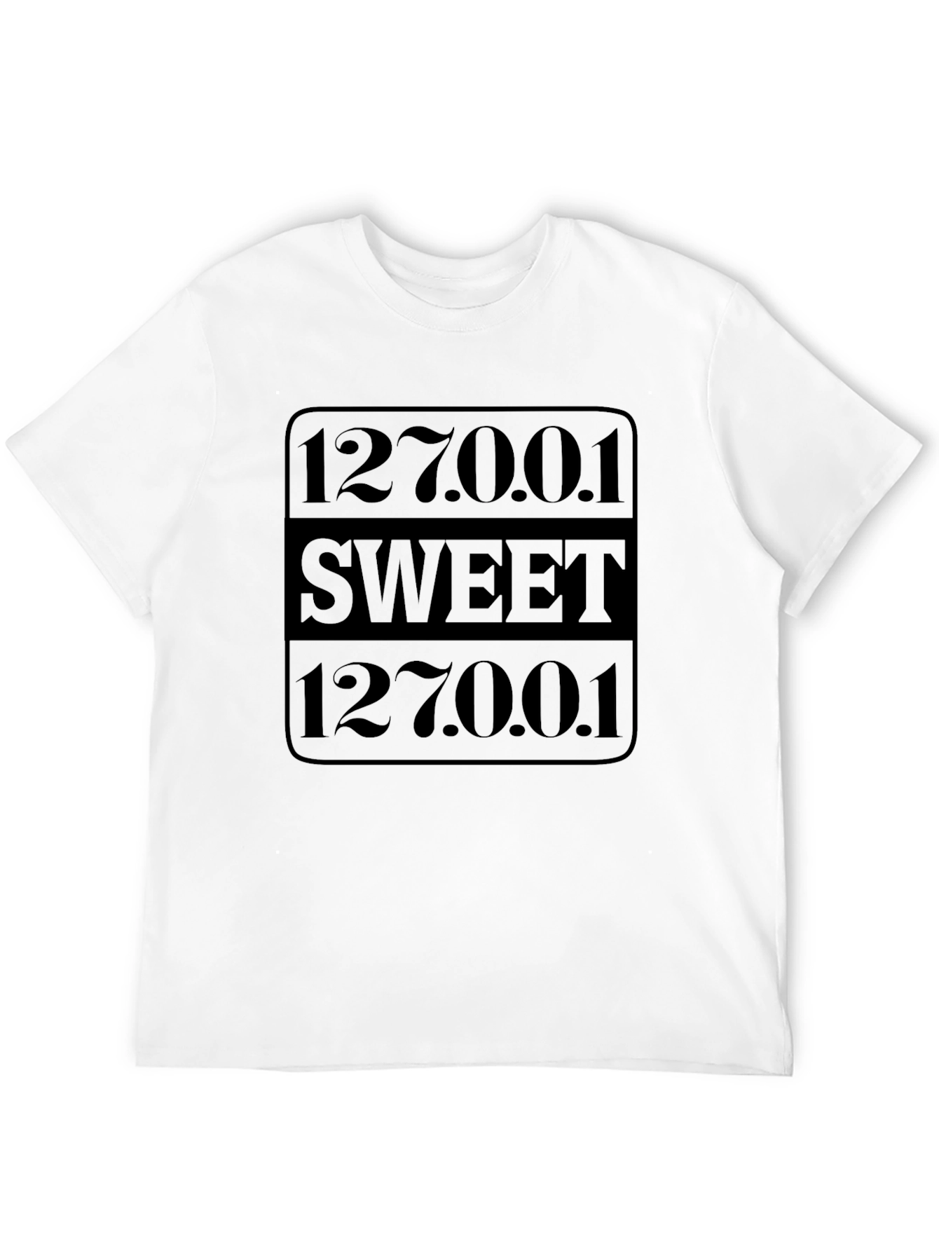 127.0.0.1 Sweet T-Shirt - Black