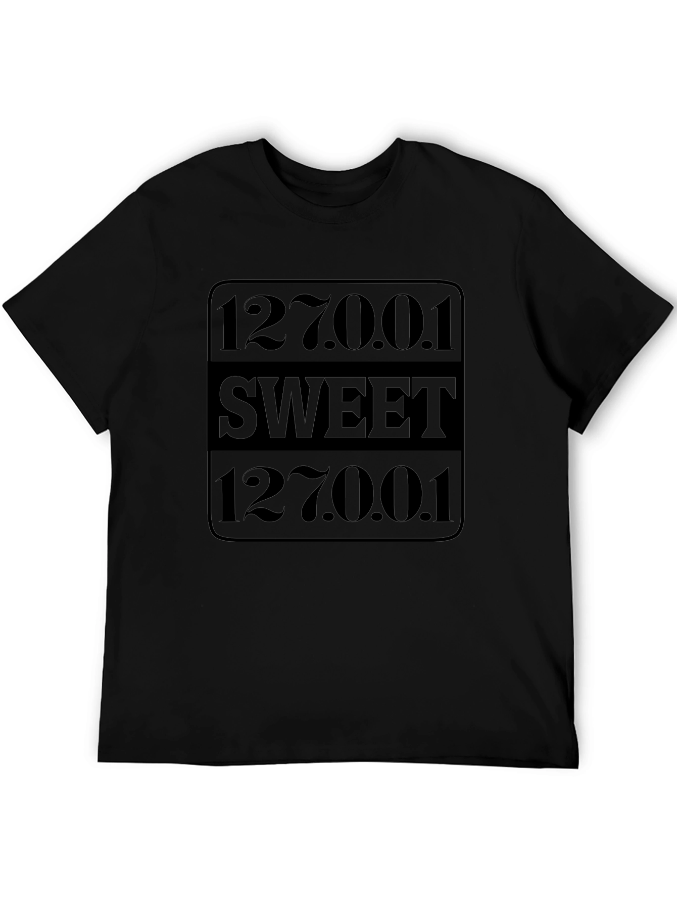 127.0.0.1 Sweet T-Shirt - Black
