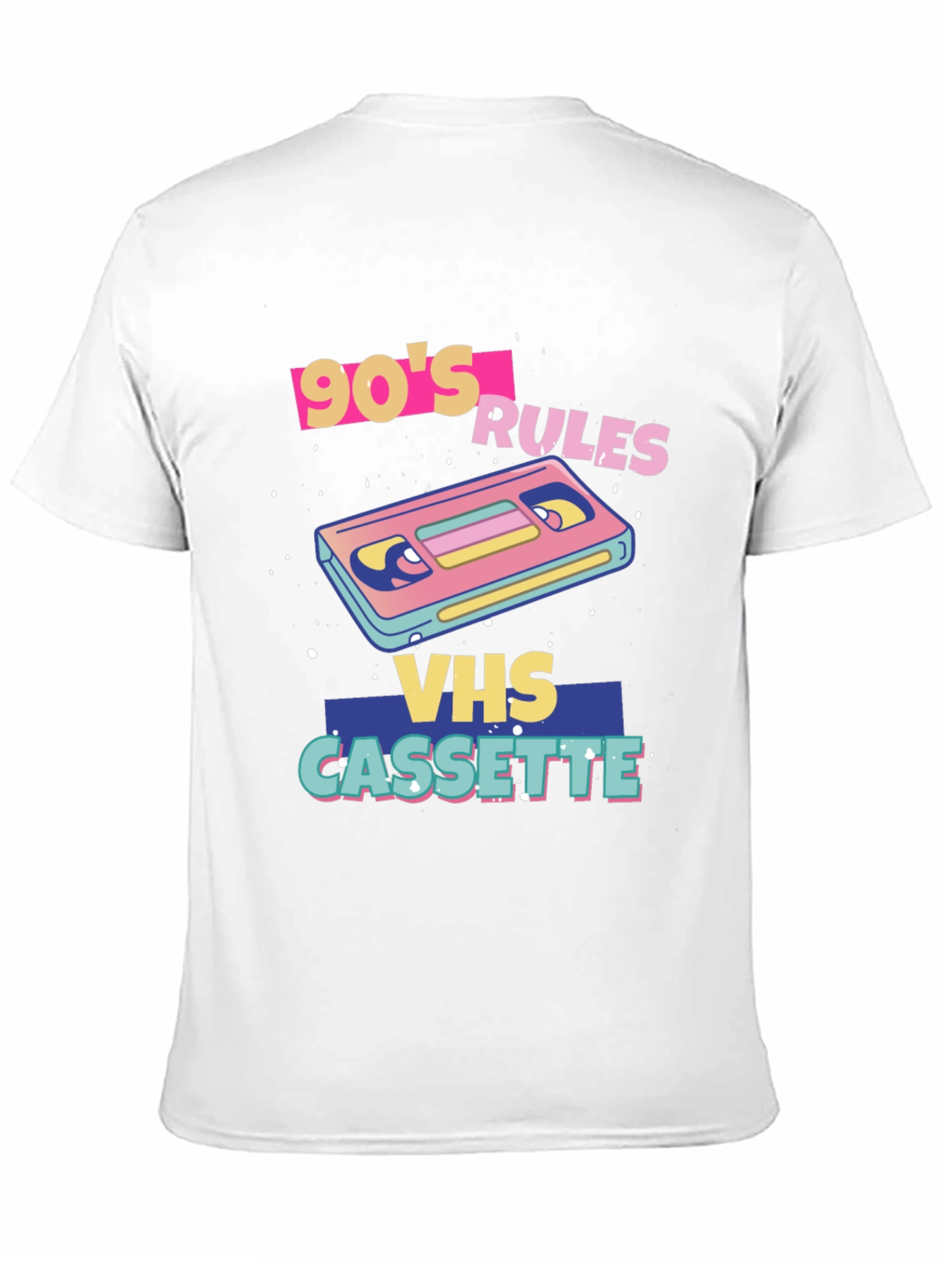 90s Rules VHS Cassette Graphic Tee