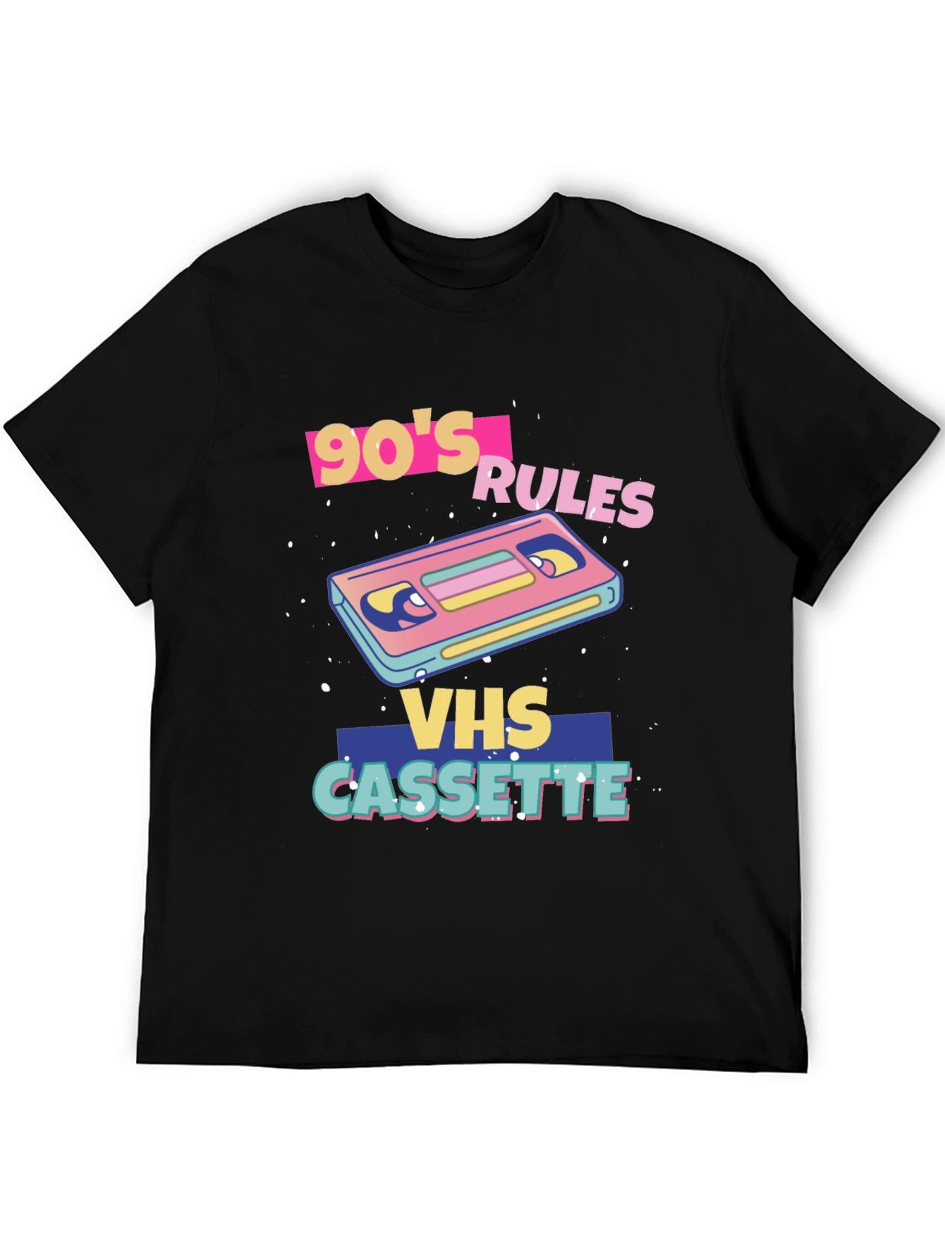 90s Rules VHS Cassette Graphic Tee