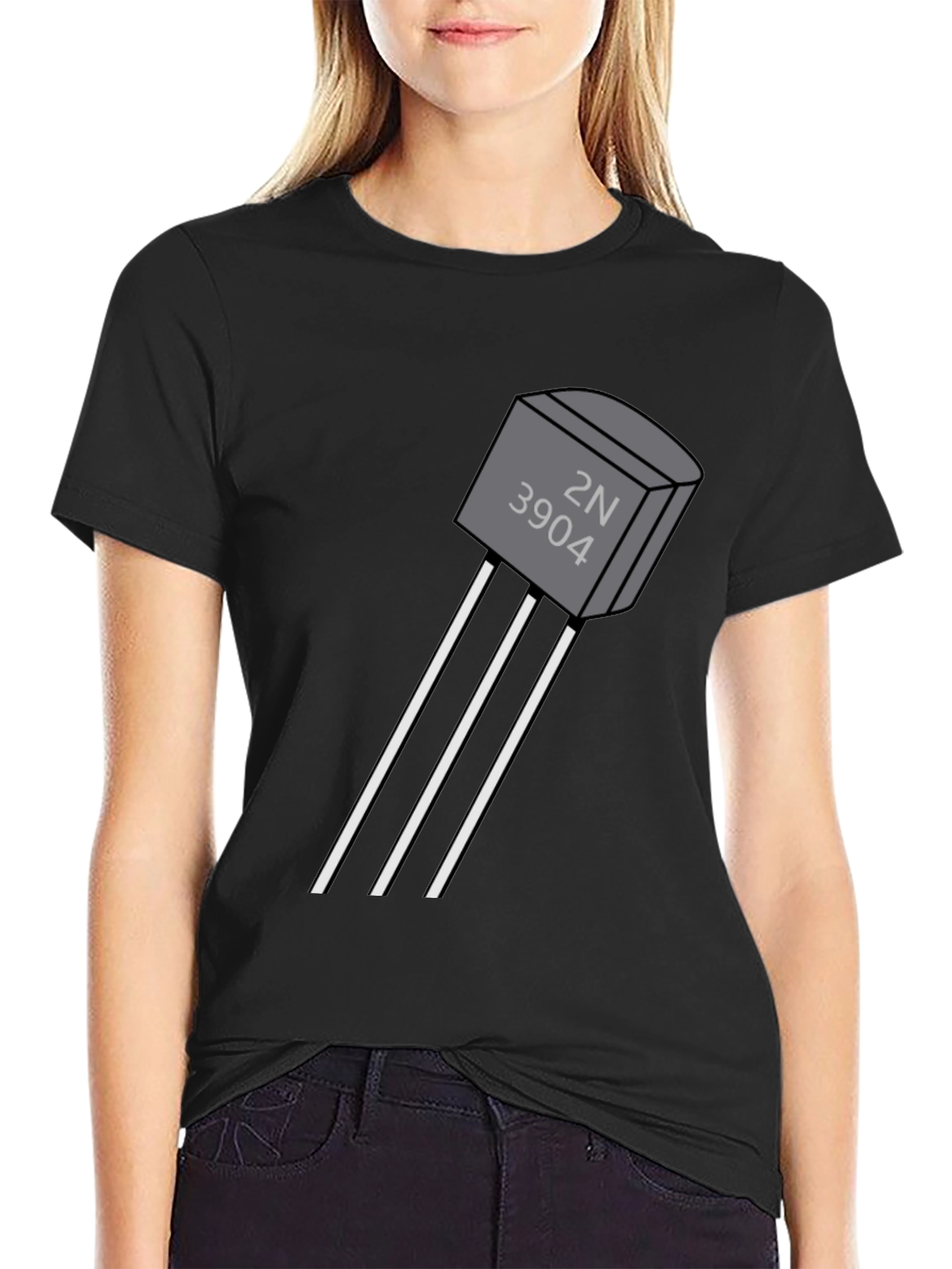 2N3904 Transistor T-Shirt - Geeky Tech Apparel