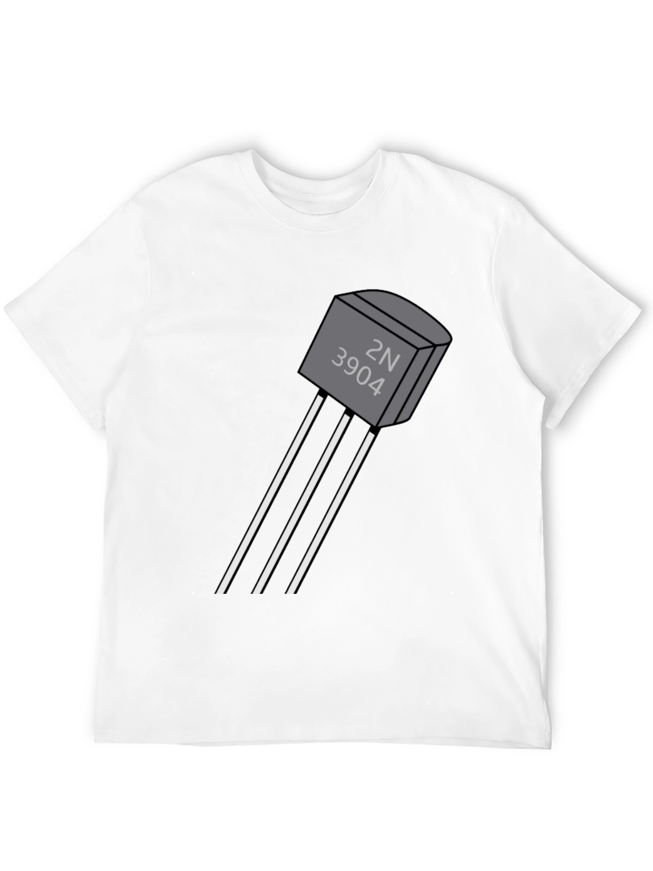 2N3904 Transistor T-Shirt - Geeky Tech Apparel