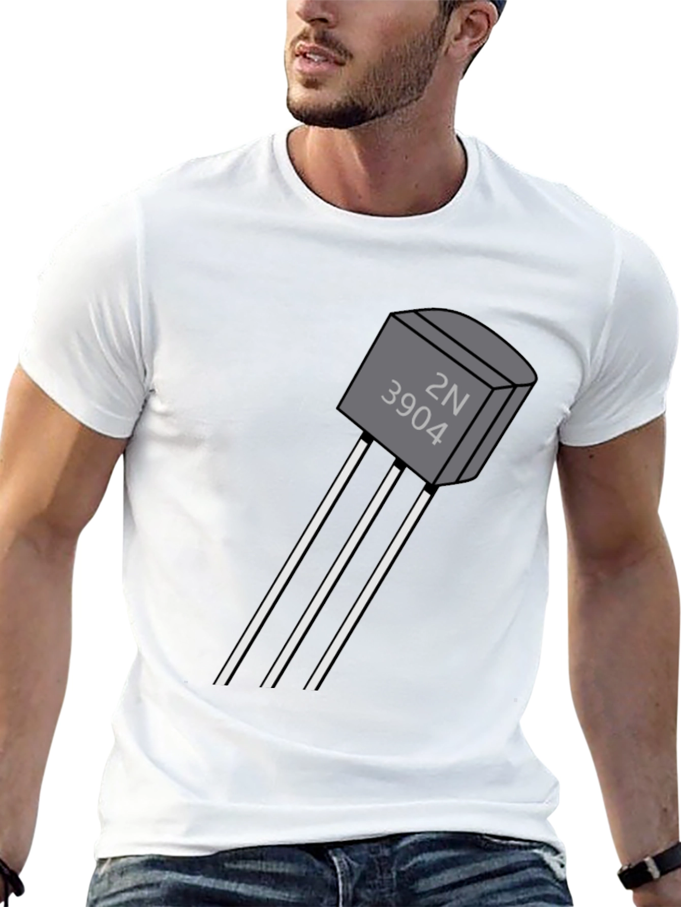 2N3904 Transistor T-Shirt - Geeky Tech Apparel