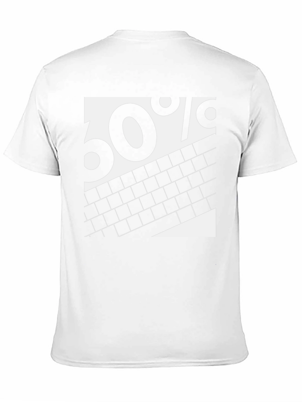 60% Brick Graphic Tee - Black
