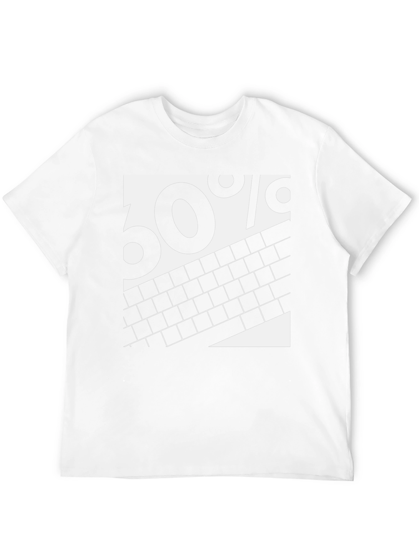 60% Brick Graphic Tee - Black