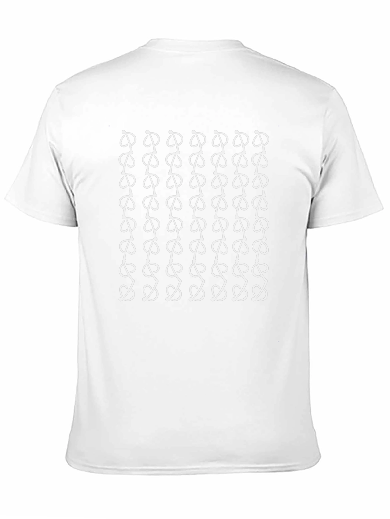 Abstract Pattern Black Graphic Tee Shirt