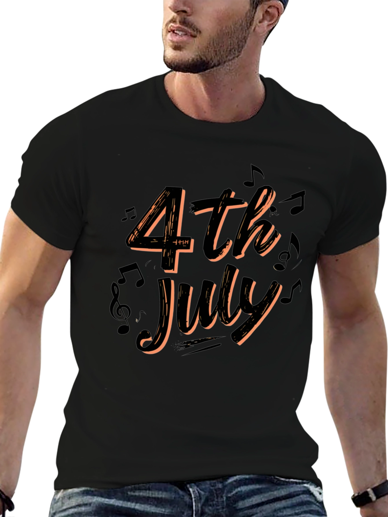4th of July Patriotic Graphic Tee